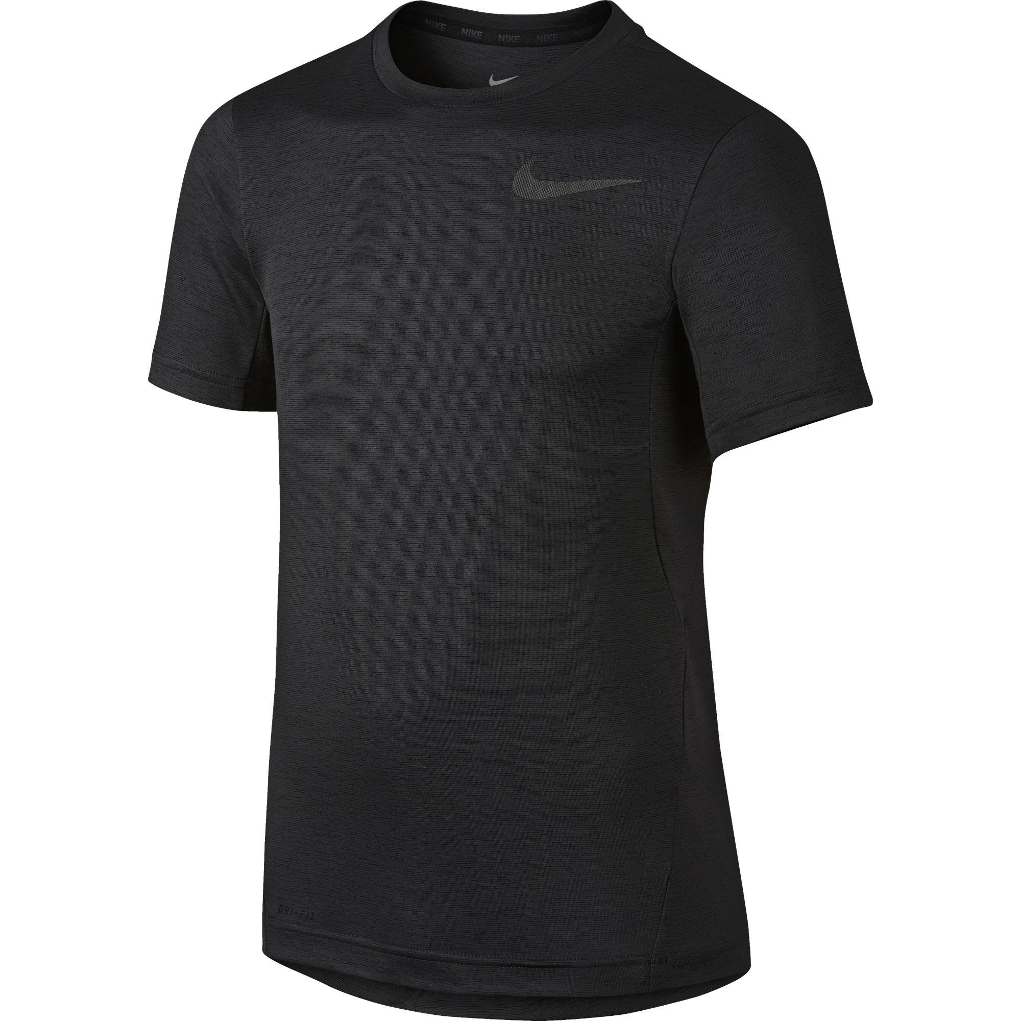 Nike Boys Dri-FIT Training Jersey - Black - Tennisnuts.com