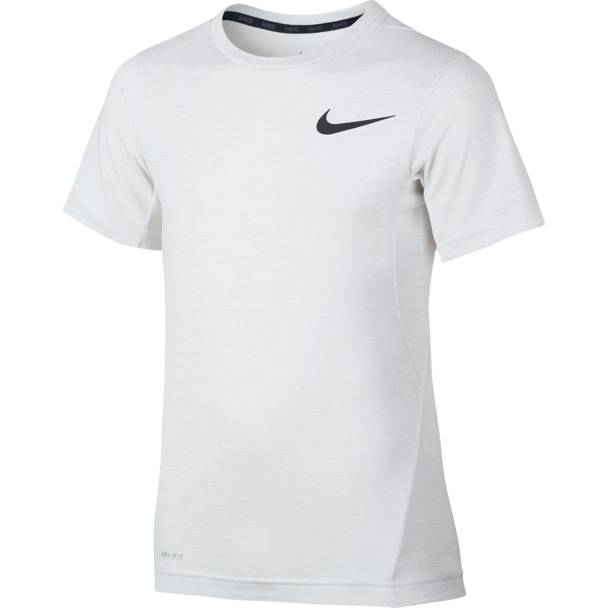 Nike Boys Dri-FIT Training Jersey - White/Black - Tennisnuts.com