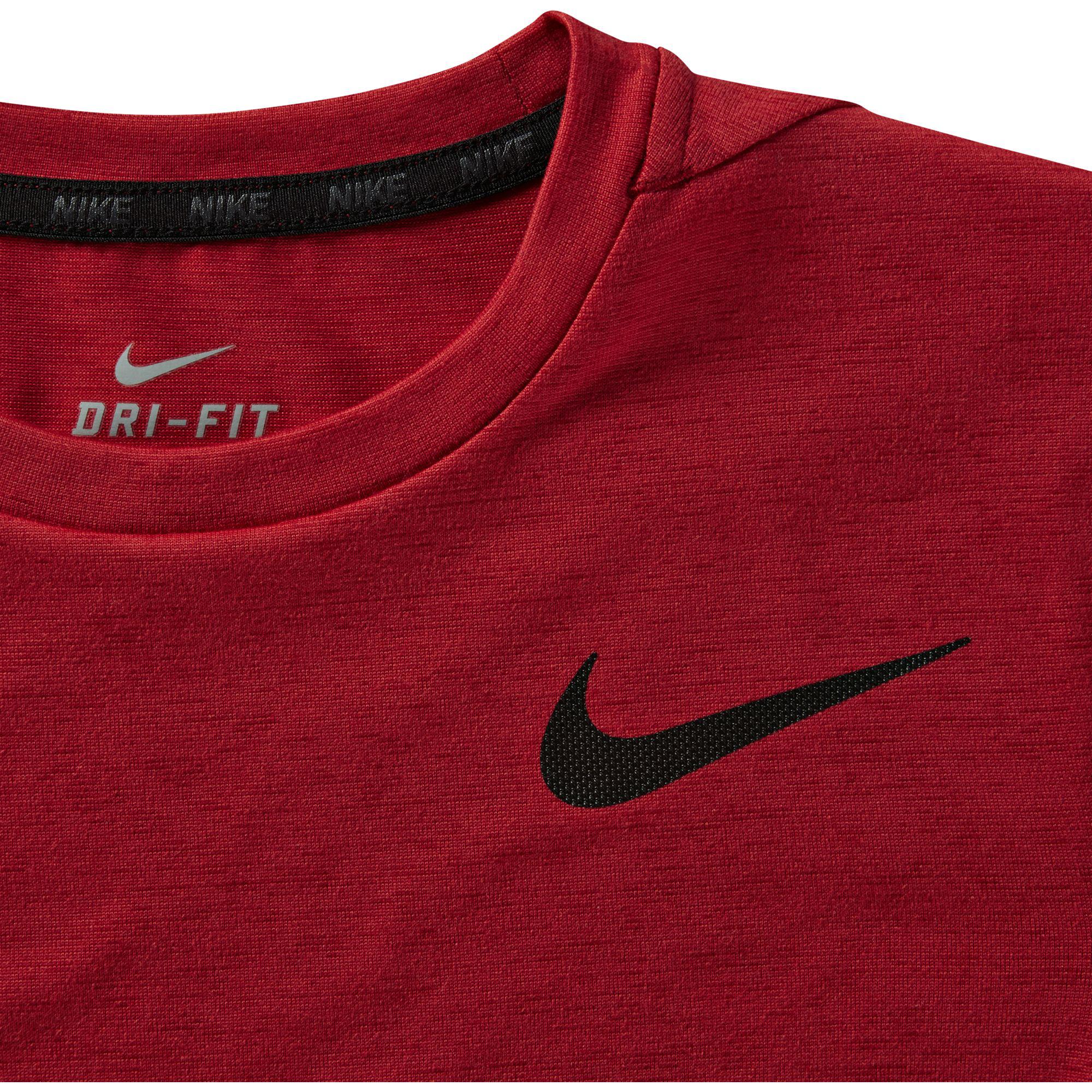 Nike Boys Dri-FIT Training Jersey - Uni Red - Tennisnuts.com