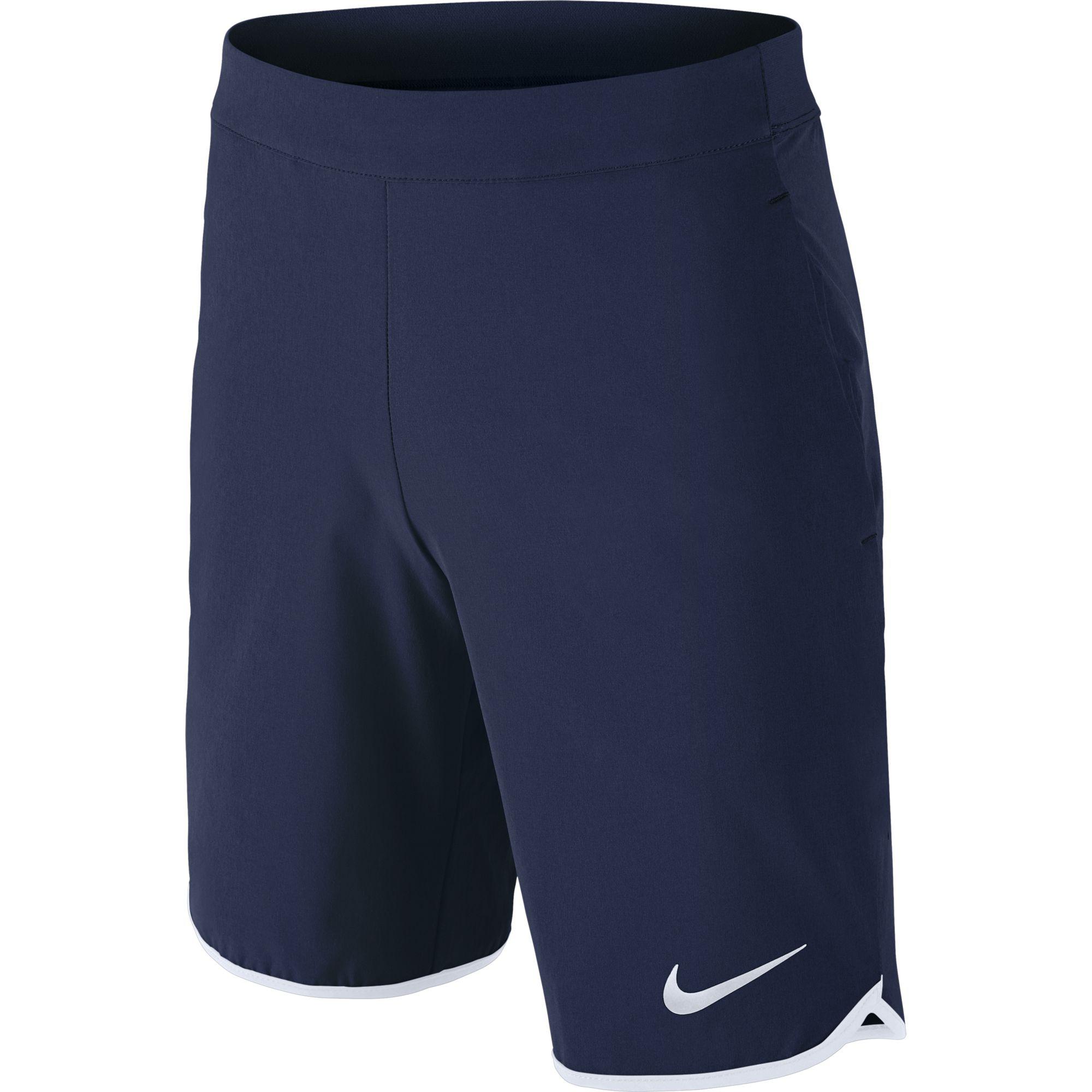 Nike Boys Gladiator Shorts - Midnight Navy/White - Tennisnuts.com