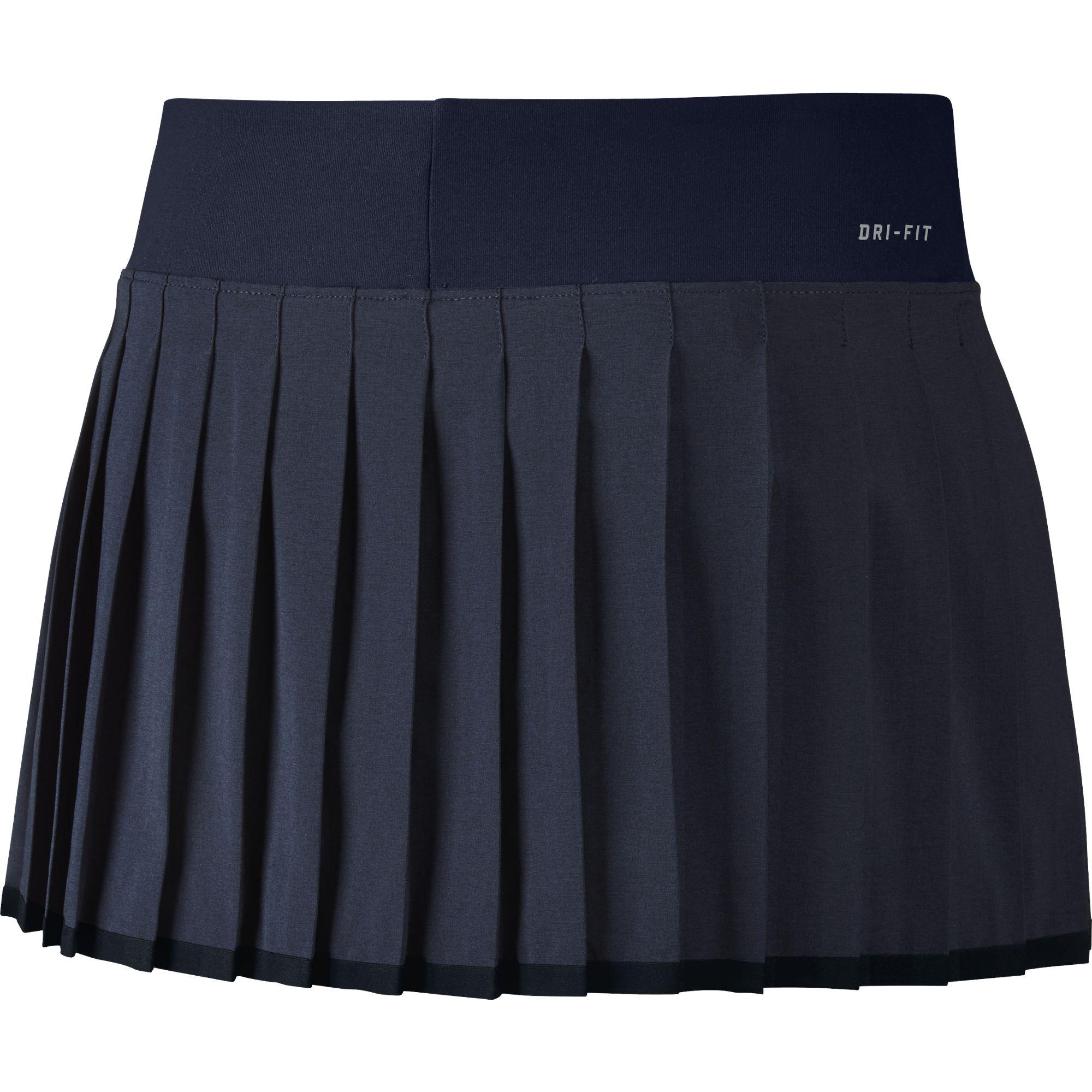 Nike Girls Victory Tennis Skirt Navy