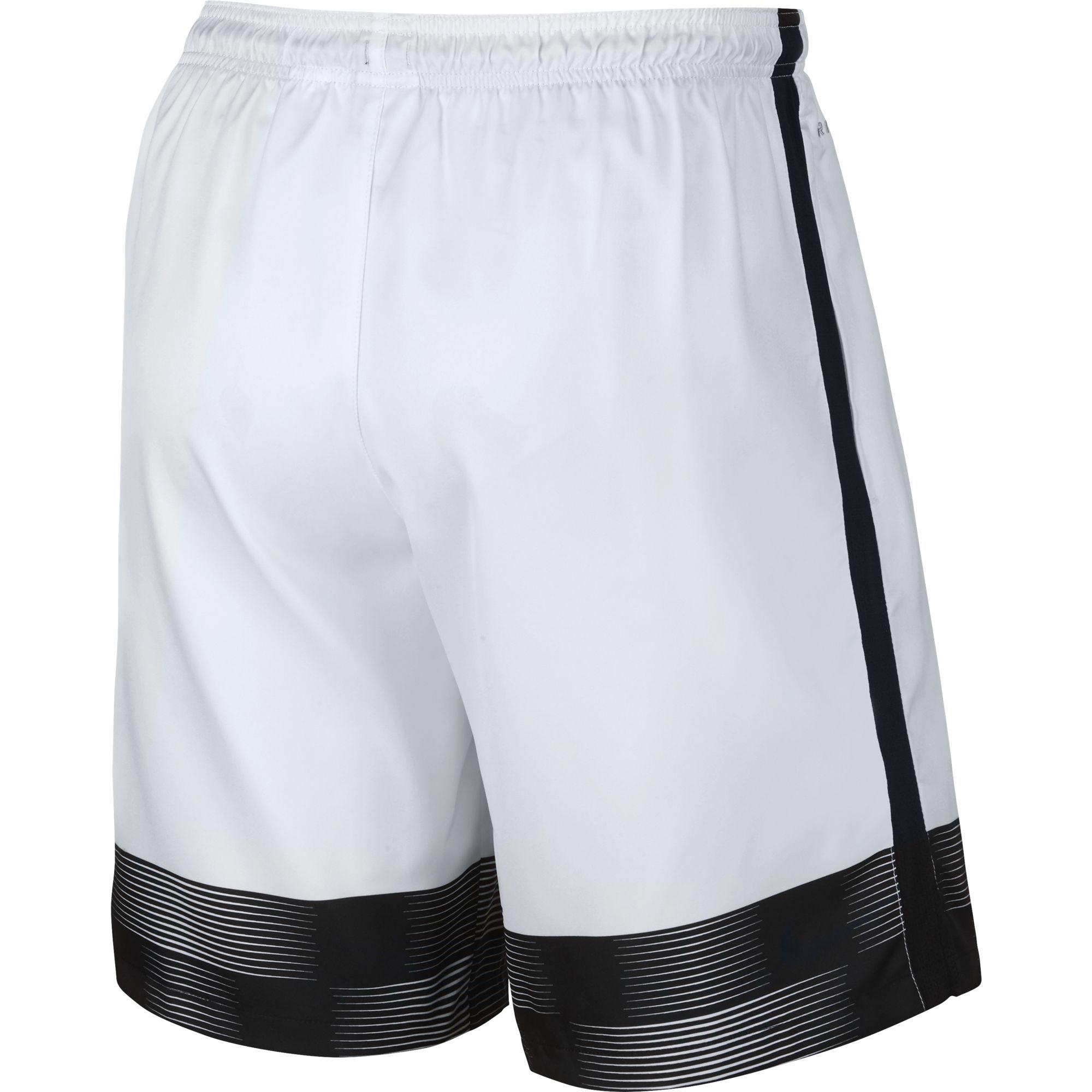 Nike Mens Strike Print Shorts - White - Tennisnuts.com