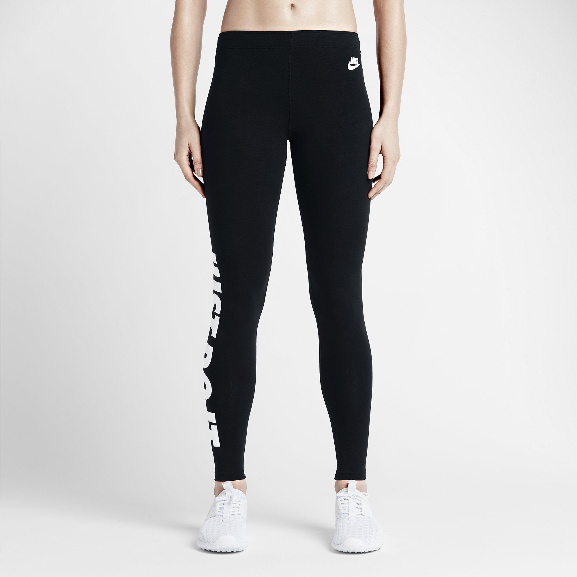 Nike Womens LegASee Tights Black