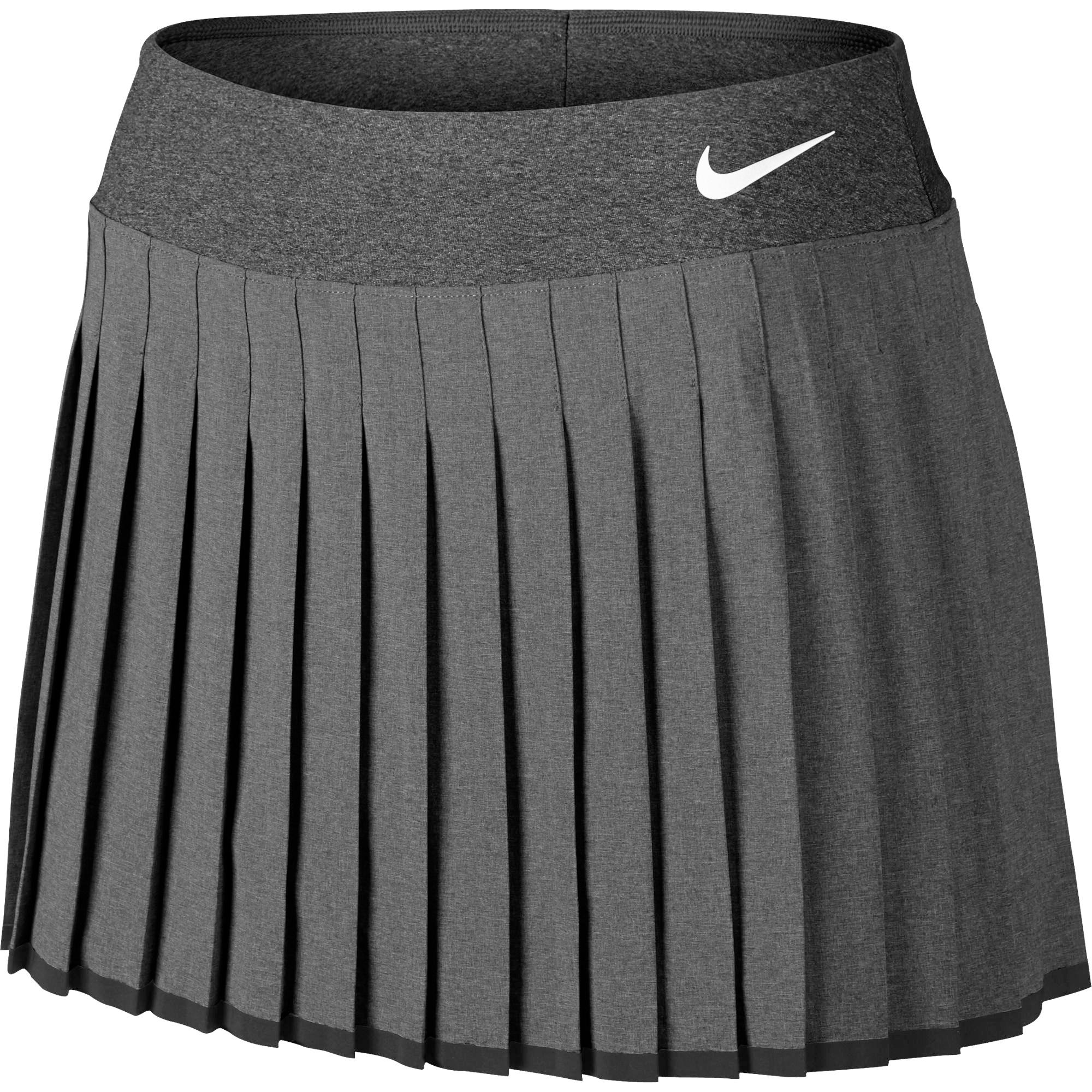 grey nike tennis skirt