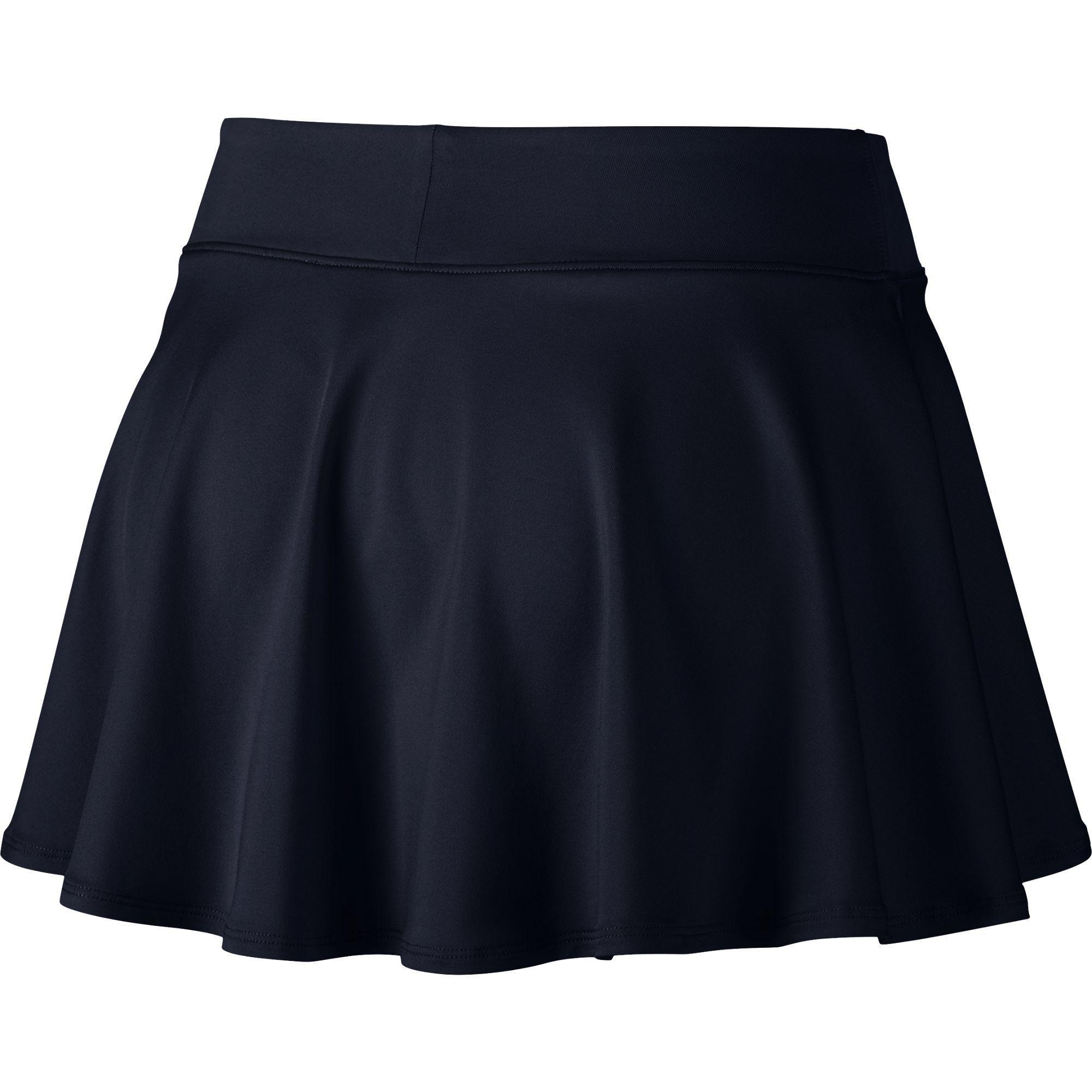 Nike Womens Baseline Long Skort - Navy - Tennisnuts.com