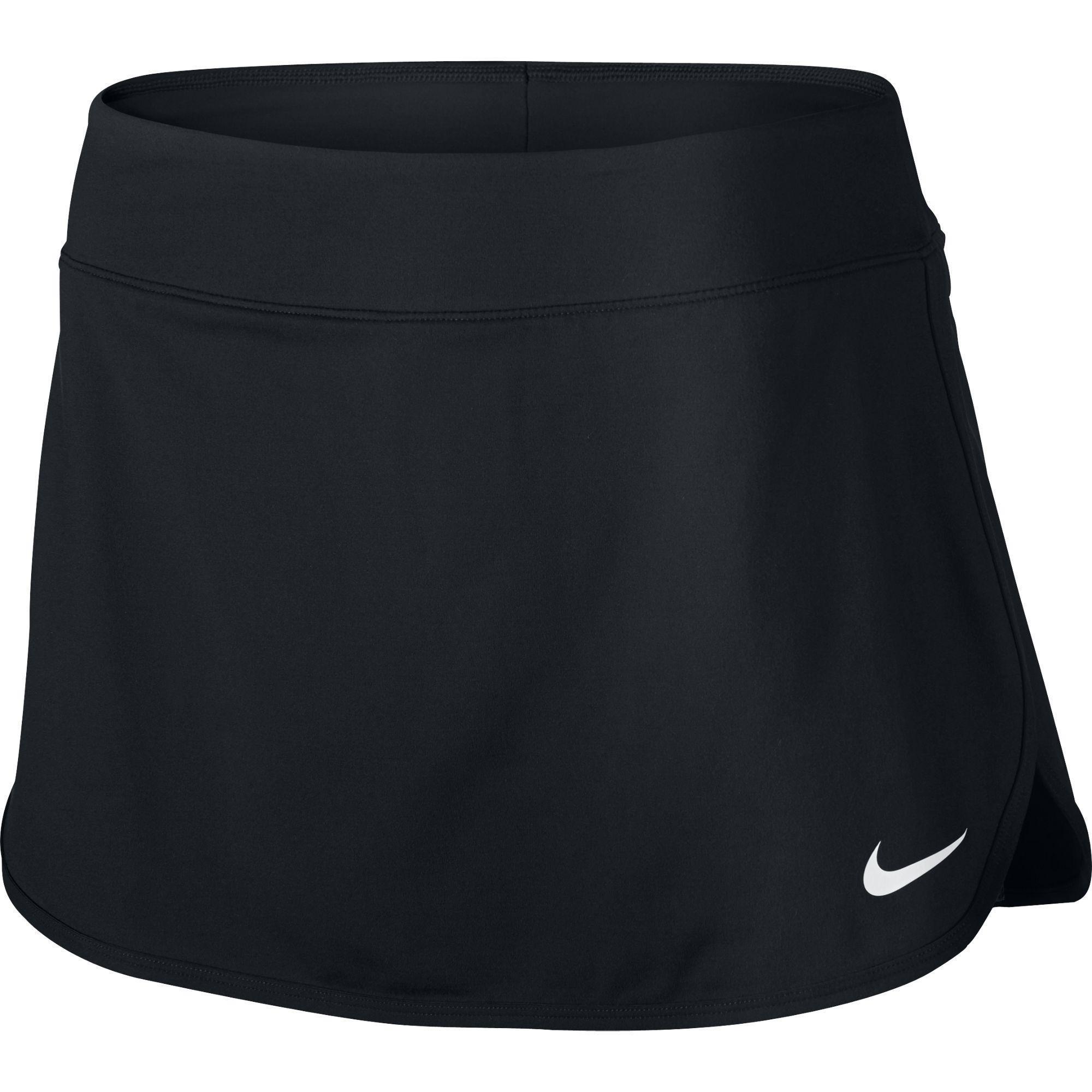 nike pure tennis skirt black