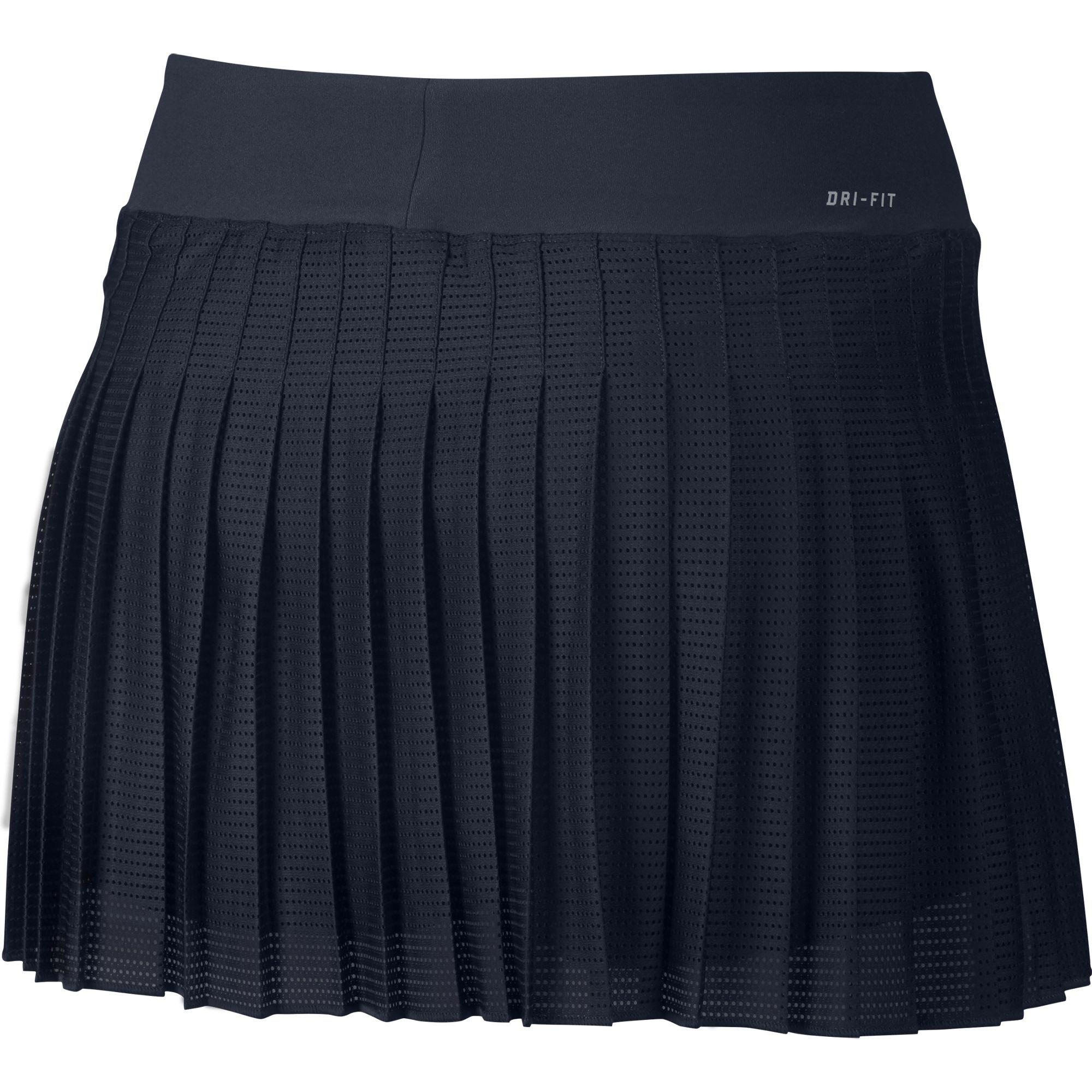 Nike Womens Premier Victory Skirt [Regular/Long] - Navy - Tennisnuts.com