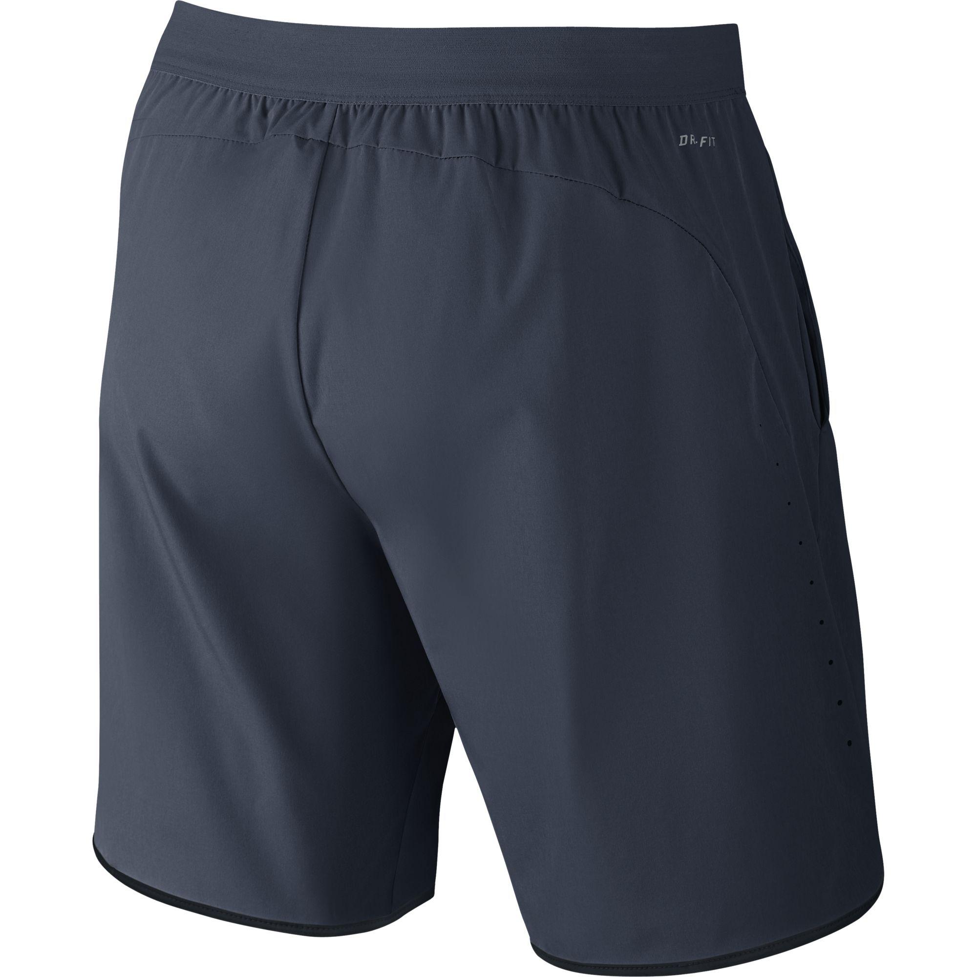Nike Mens NikeCourt Flex Shorts - Thunder Blue - Tennisnuts.com