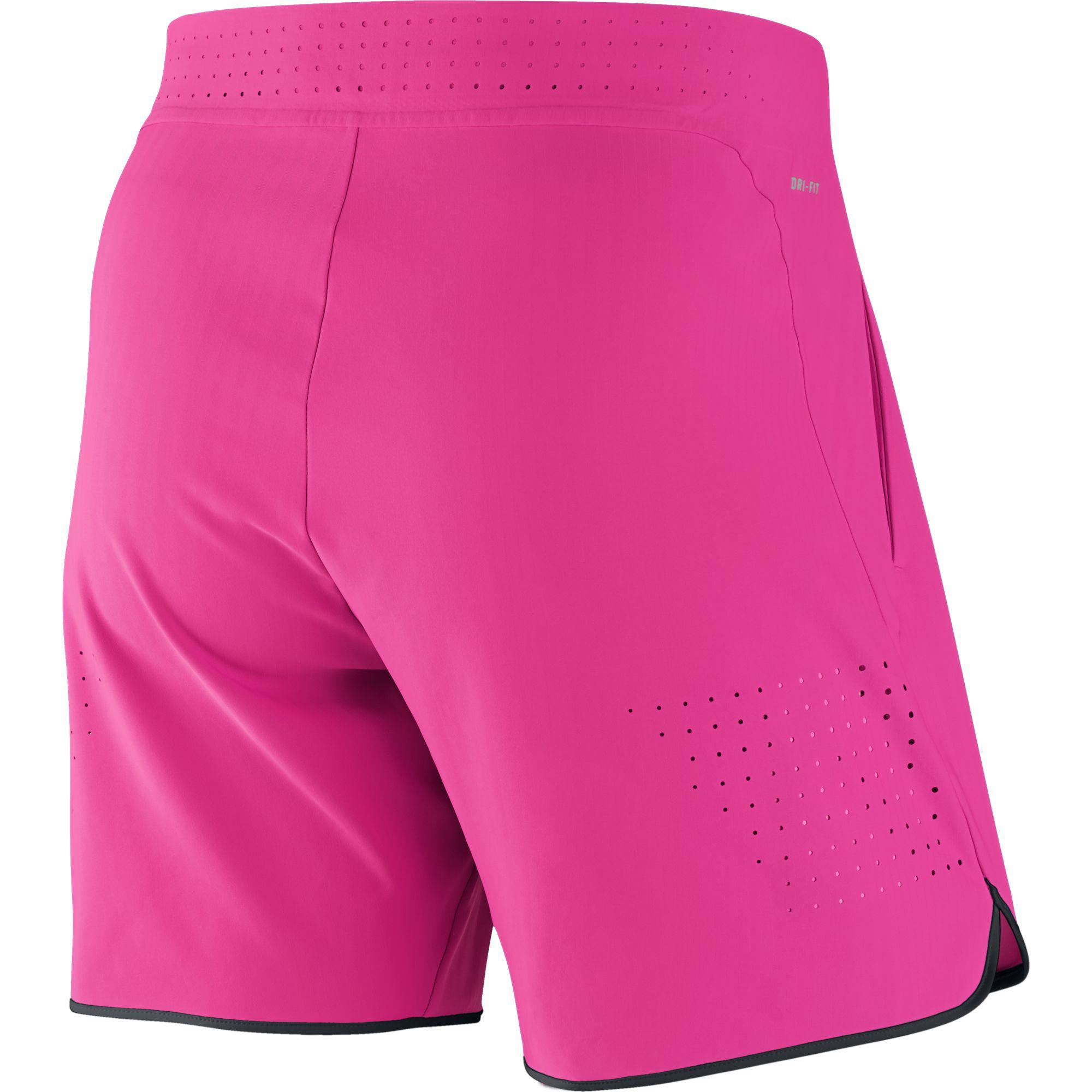 Nike Mens Flex Gladiator 7 Inch Shorts Hyper Pink/Black