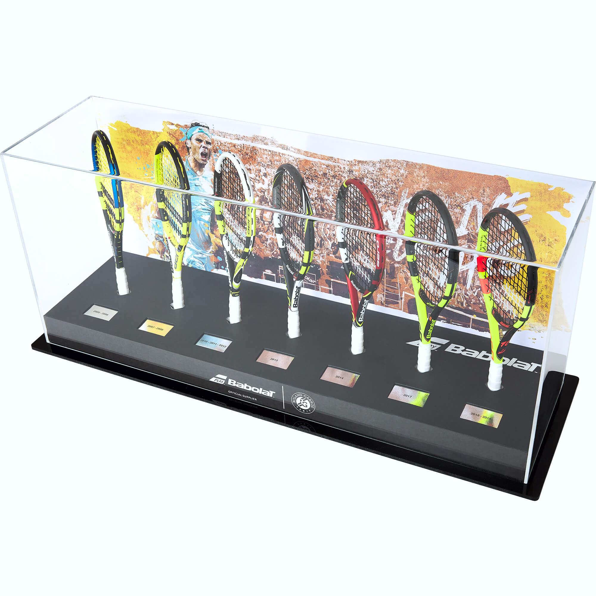 Babolat Rafa Roland Garros Mini Racket Celebration Box [UK Delivery ...