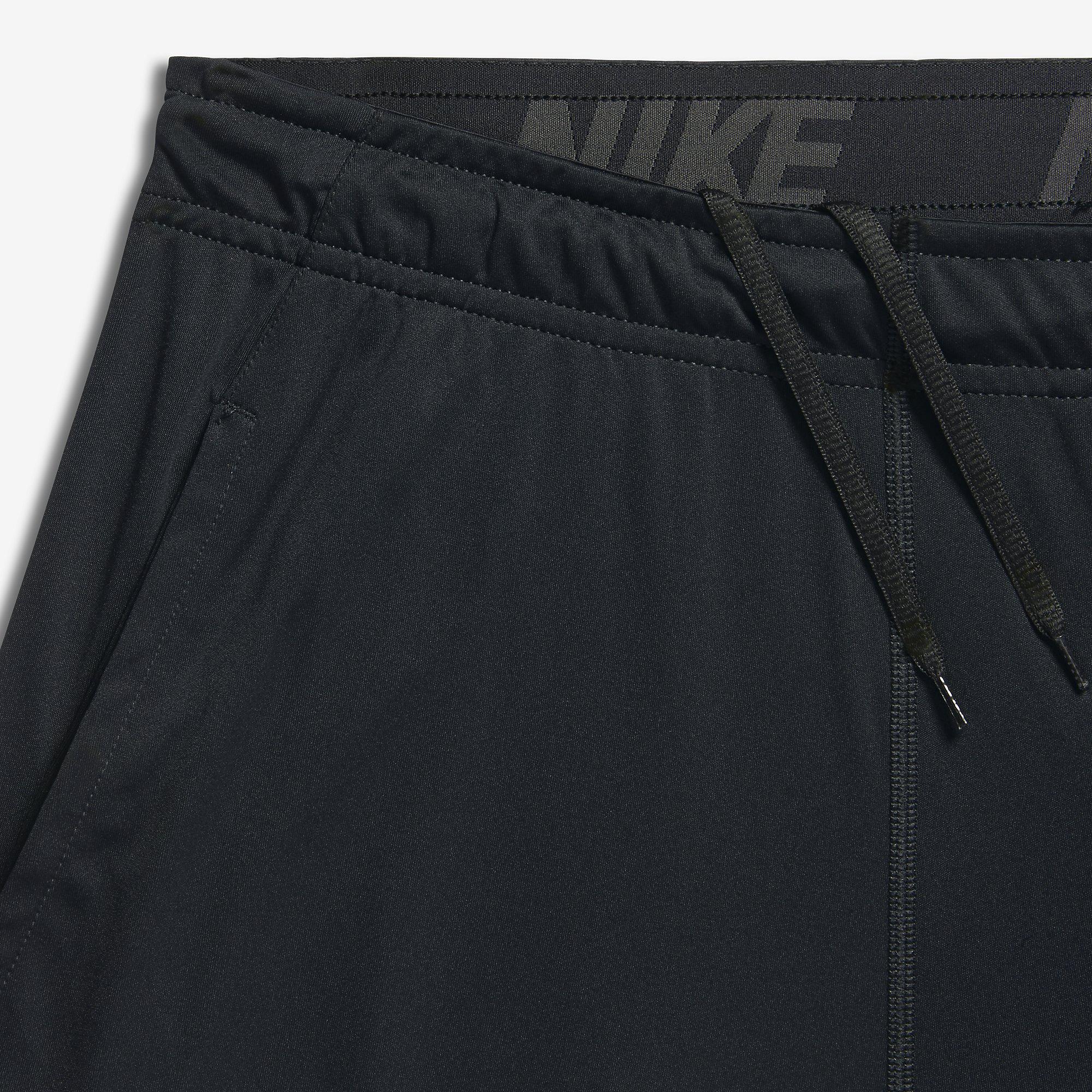mens black nike training shorts