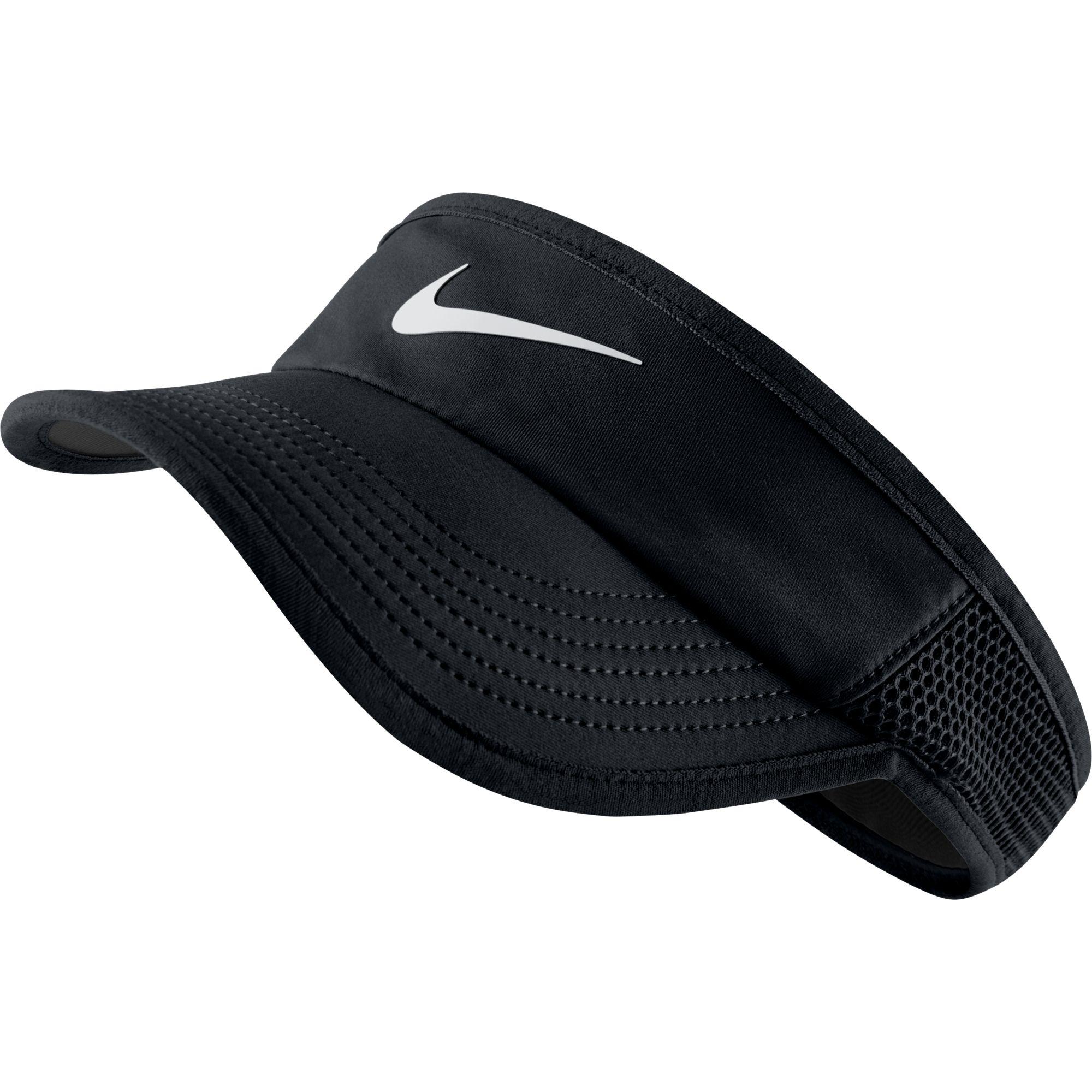 Nike Featherlight Visor Black/White