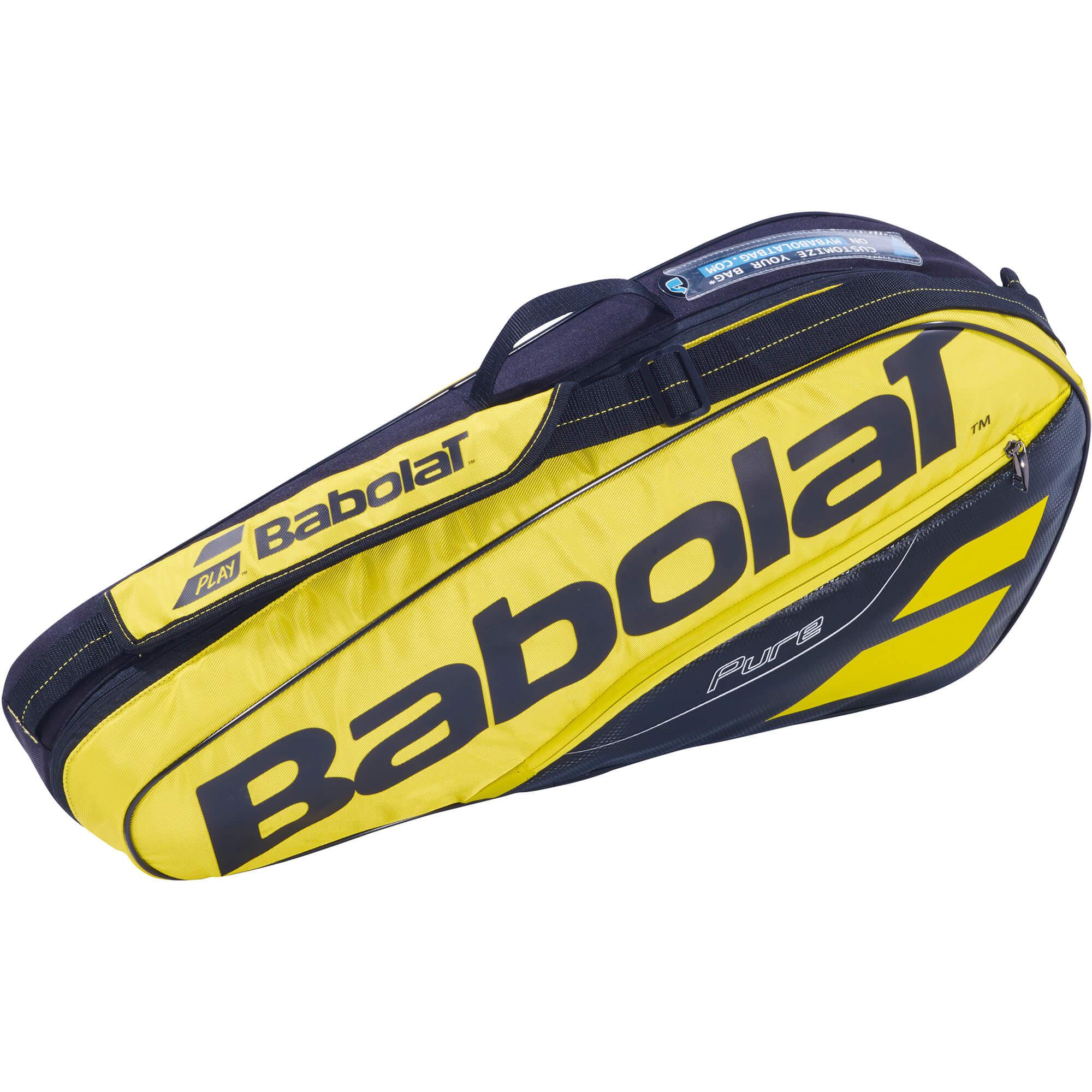 Babolat Pure Aero 3 Racket Bag Yellow/Black