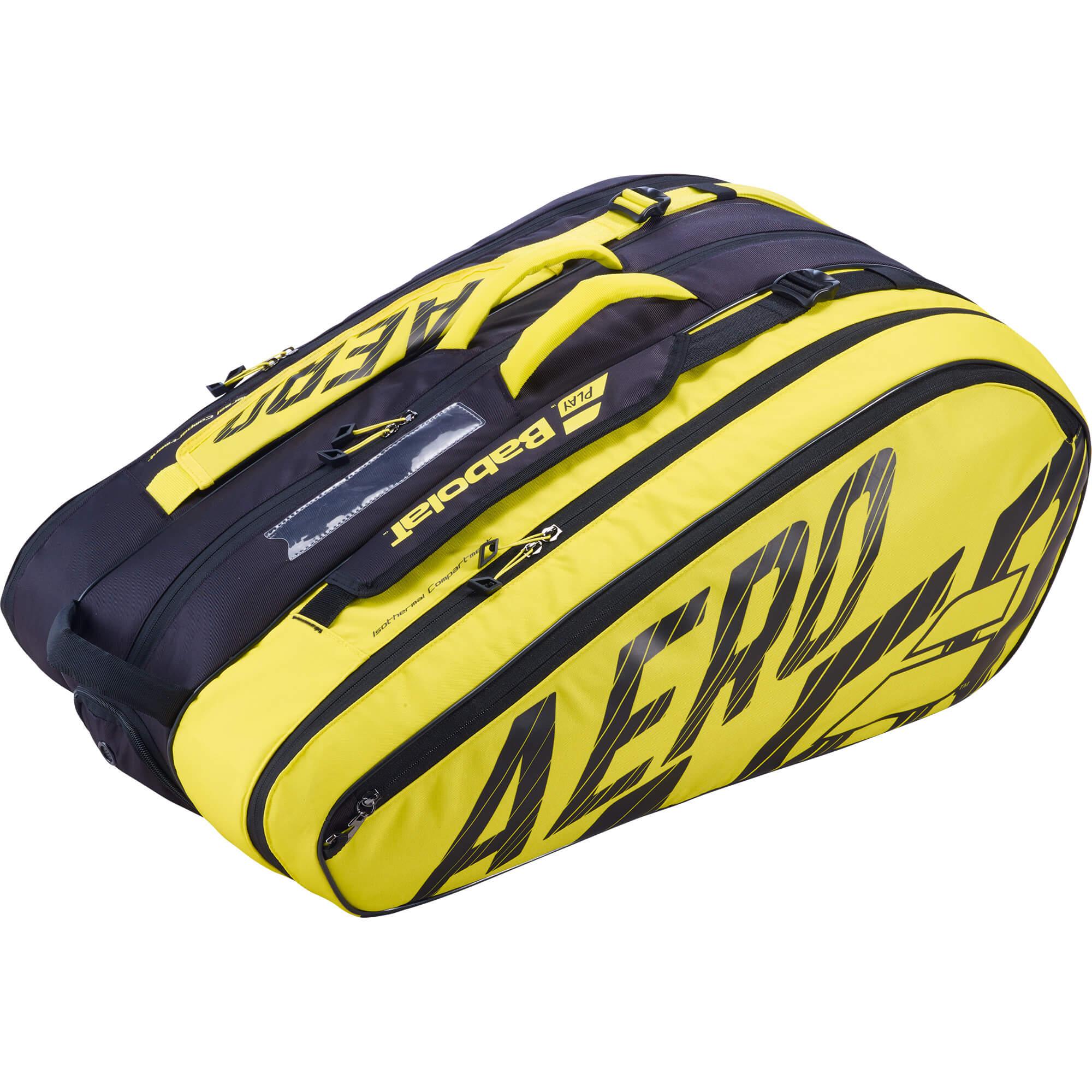 Babolat Pure Aero 12 Racket Bag Yellow/Black