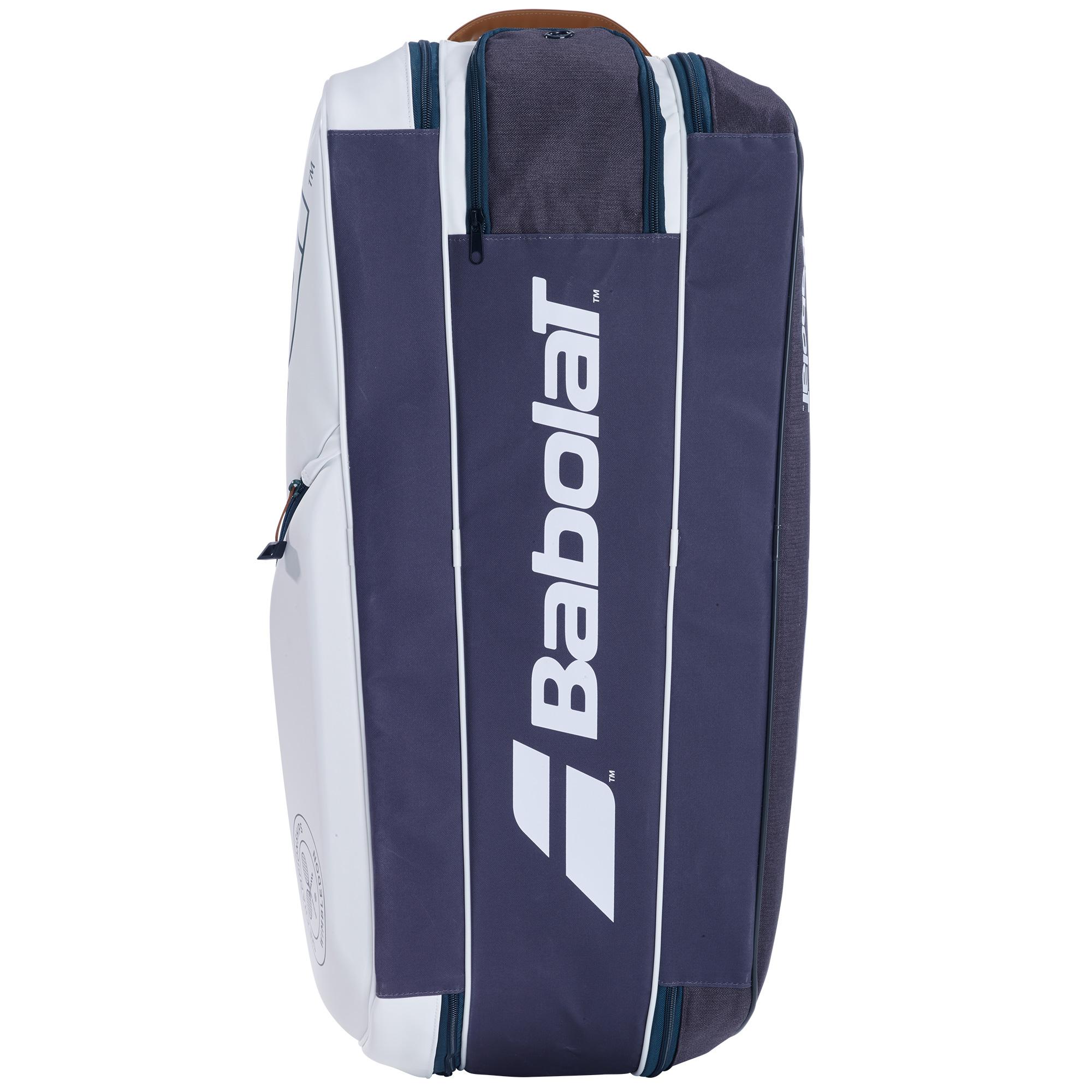 Babolat Pure Wimbledon 6 Racket Bag White/Gold