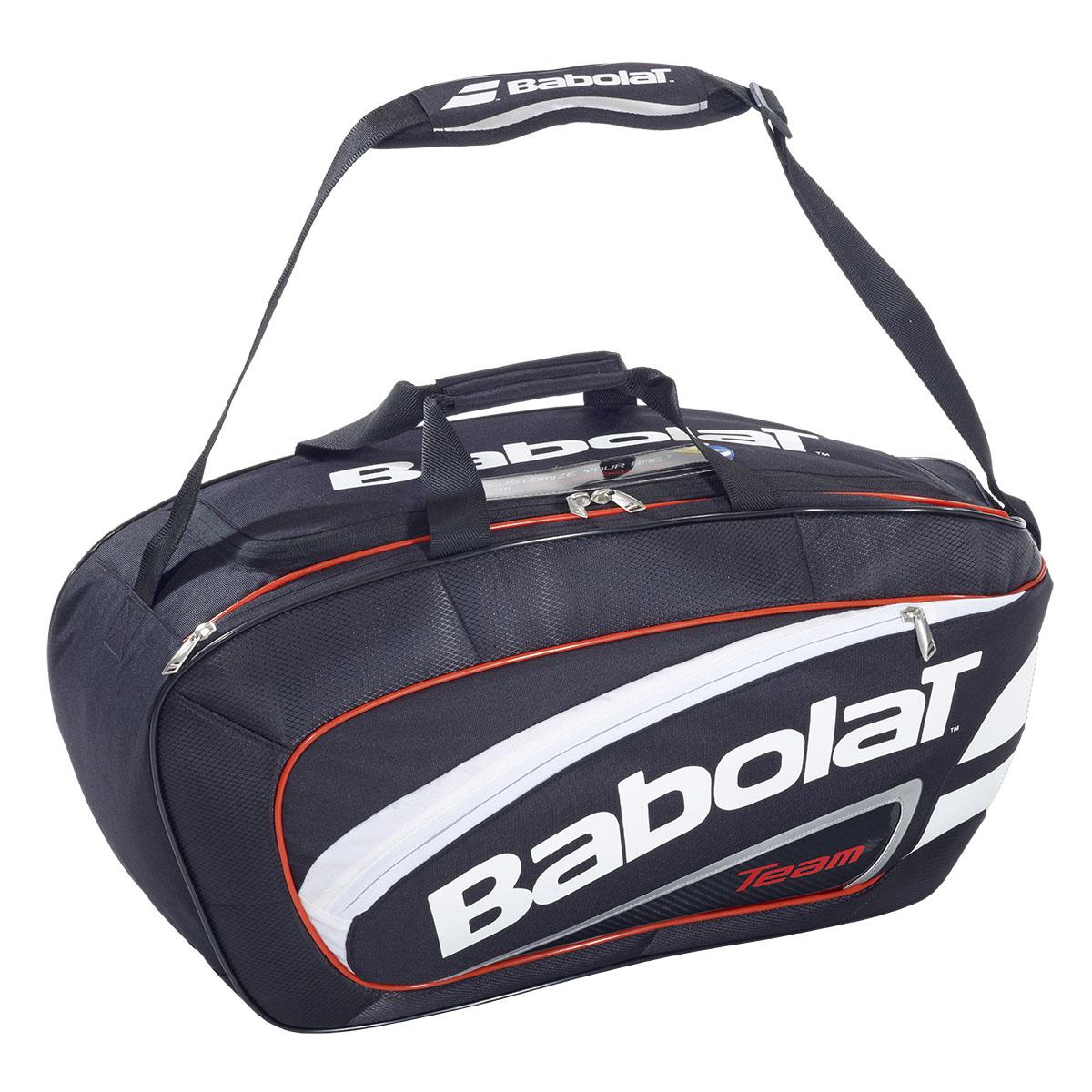 Babolat Team Line Sport Bag - Black/Red - Tennisnuts.com