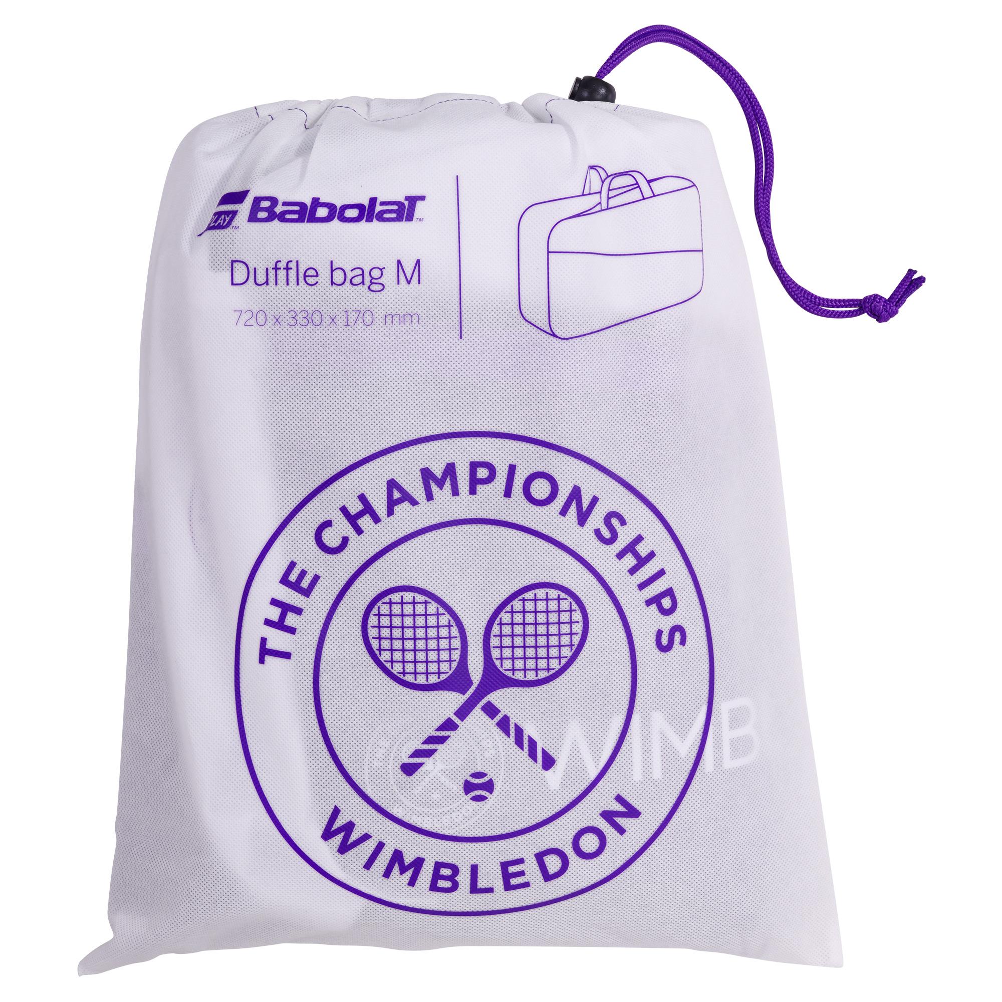 Babolat Wimbledon Duffle Bag White/Purple