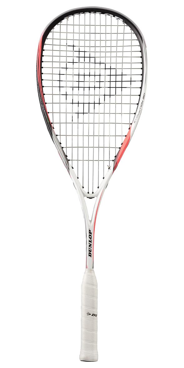 DUNLOP Biomimetic Evolution 130 Squash Racquet Black//Blue//Yellow