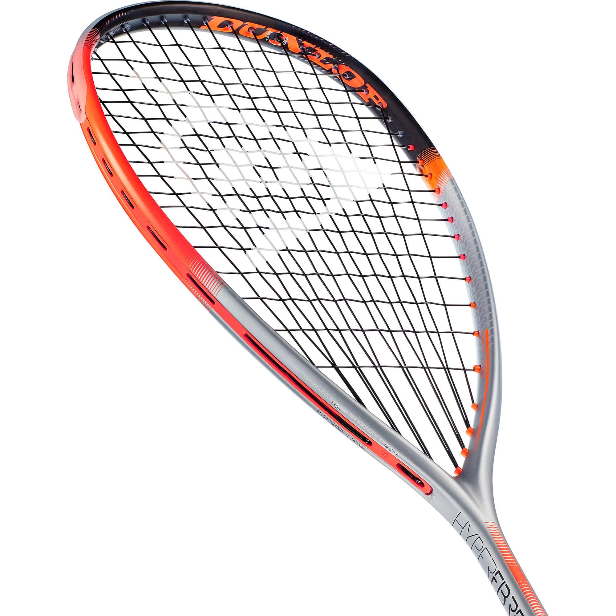 Raquette de squash Dunlop Hyperfibre XT Revelation 125 | Tennis Zone