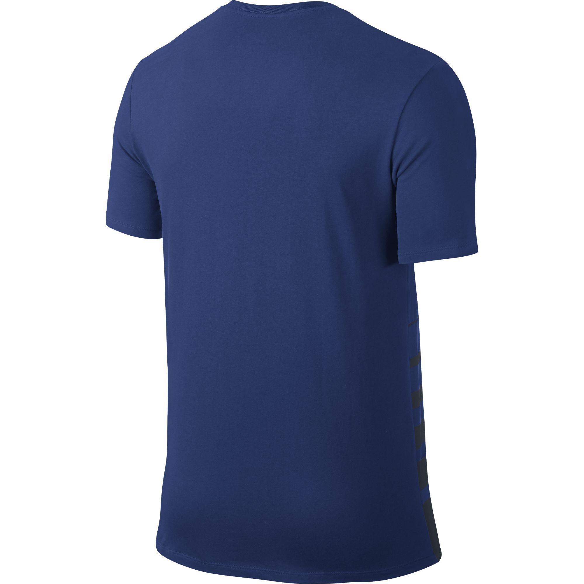 Nike Mens Premier RF V-Neck T-Shirt - Deep Royal Blue - Tennisnuts.com