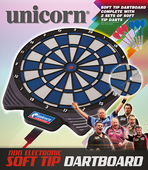 Unicorn Soft Tip Dartboard Set