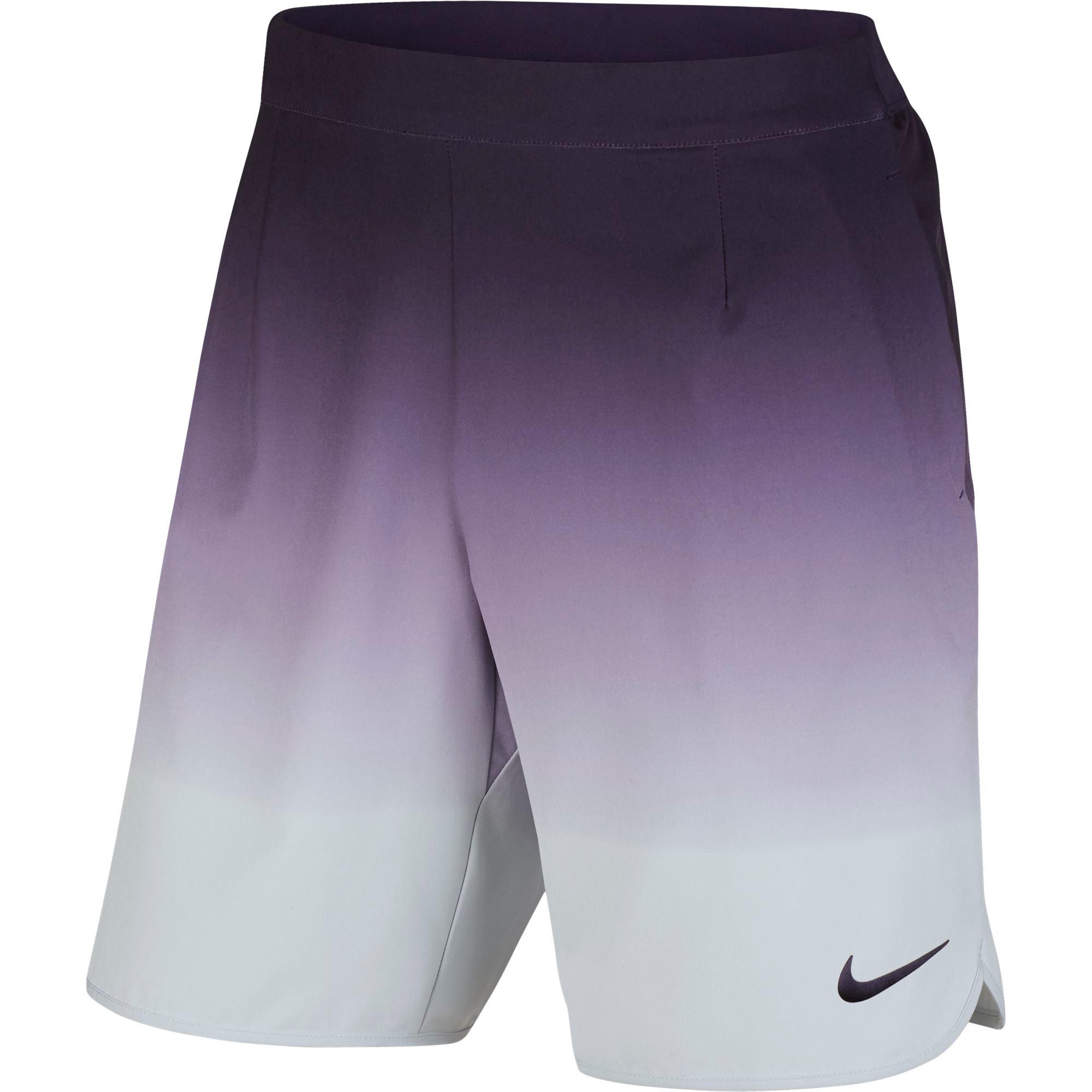 Nike Mens Ace Gladiator 9" Shorts - Purple Tennisnuts.com