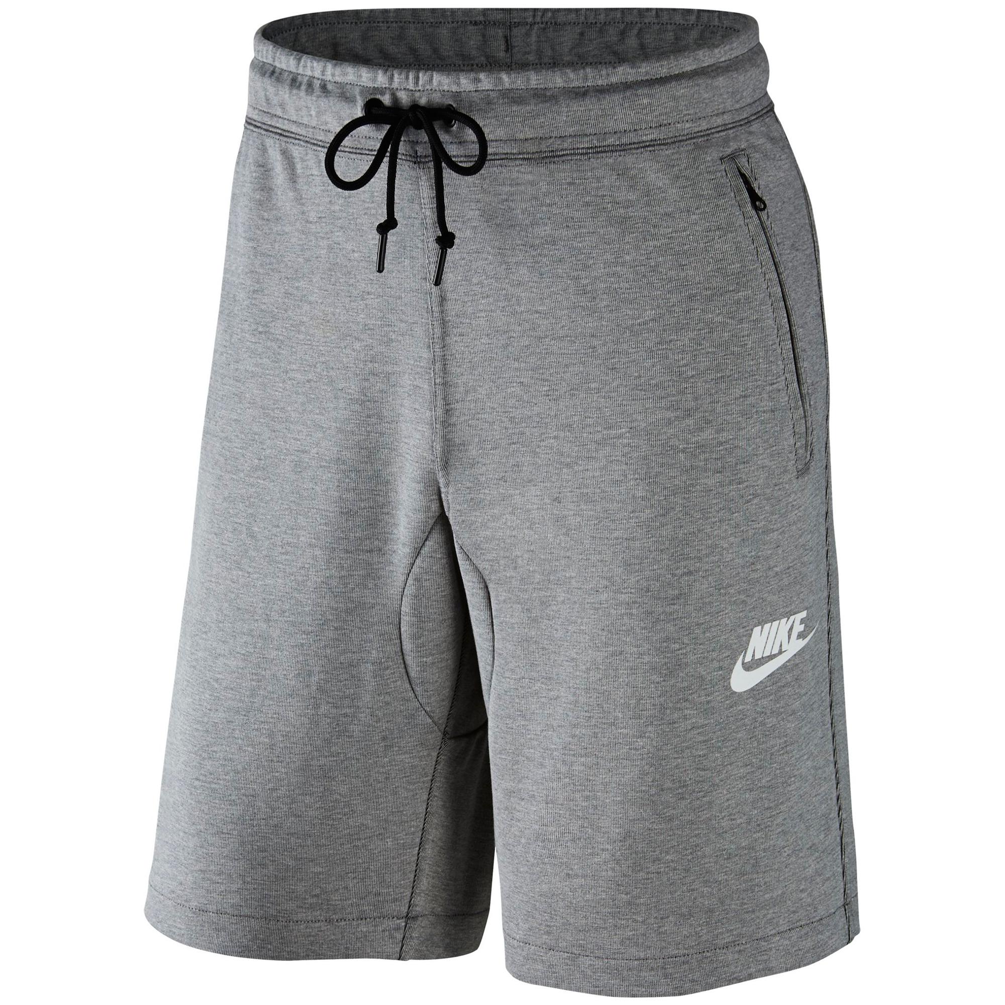 Nike Mens Sportswear Advance 15 Shorts - Dark Grey Heather - Tennisnuts.com