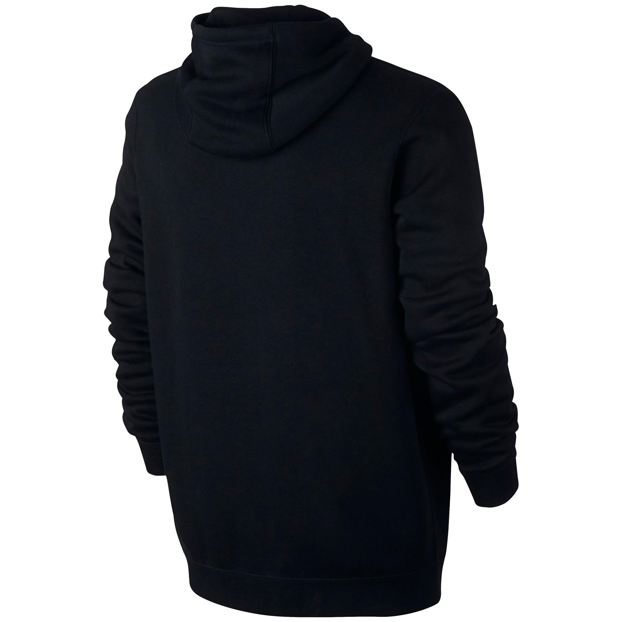 nike sportswear hoodie black