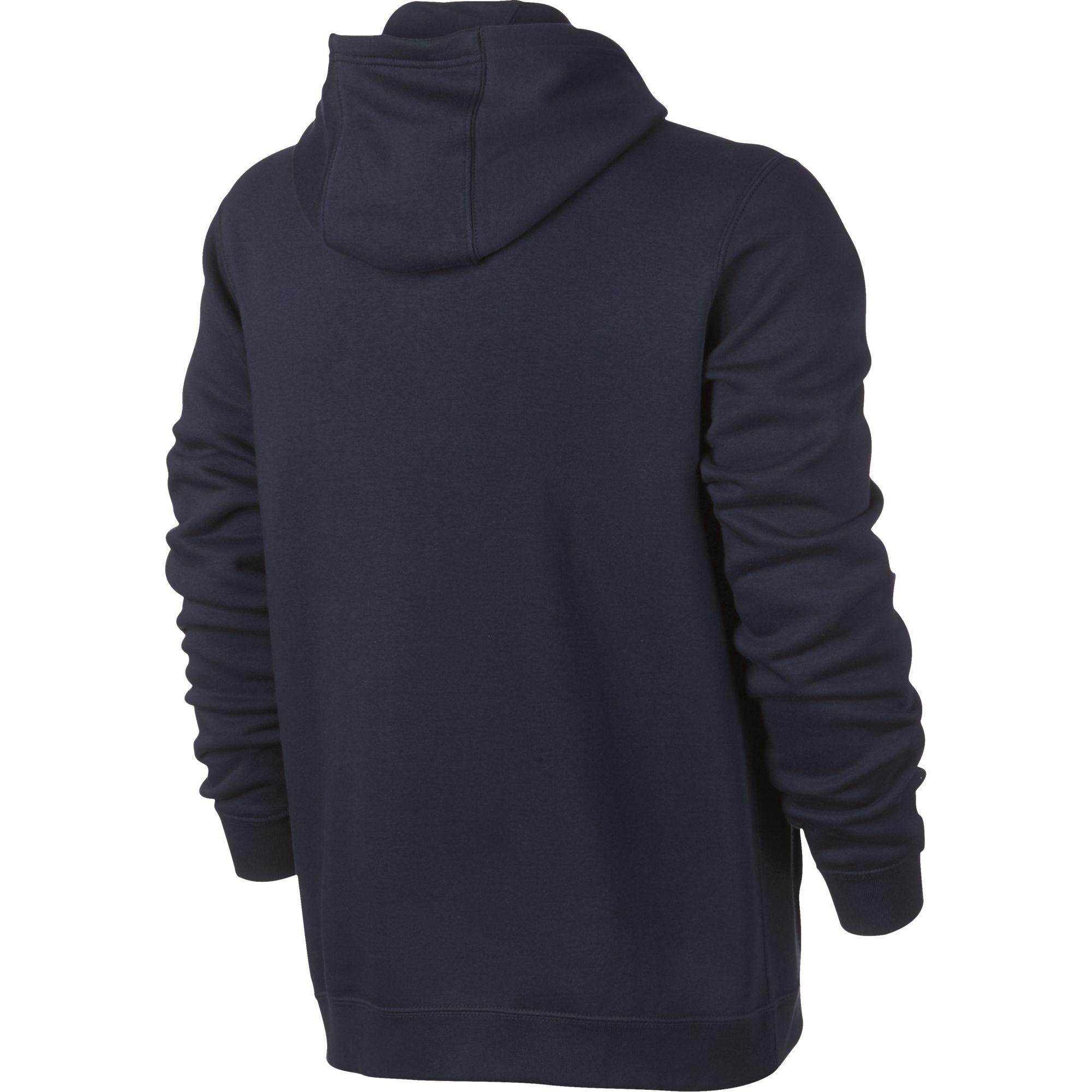 white nike hoodie mens