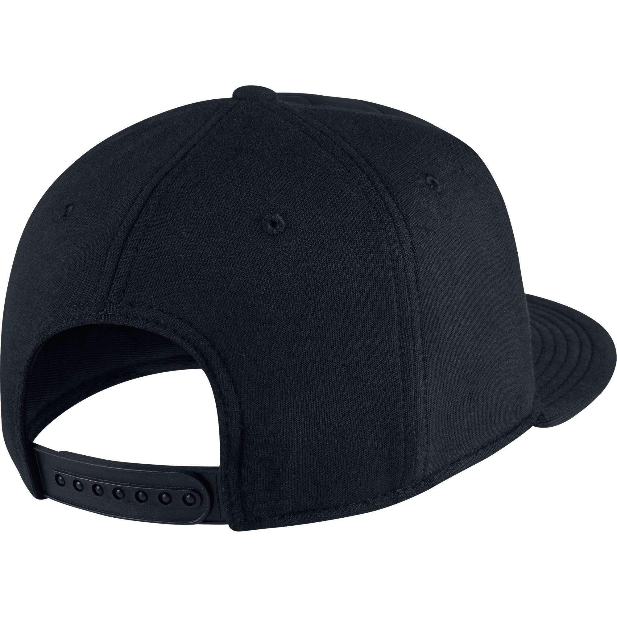 mens black nike snapback