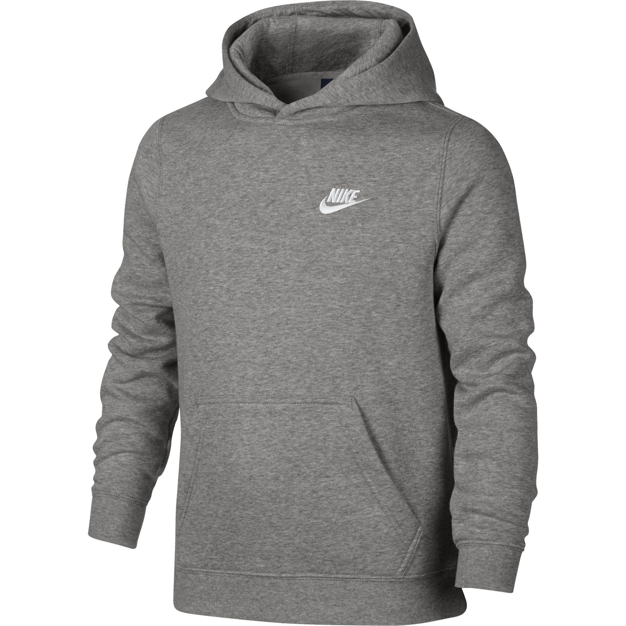 boys nike grey hoodie