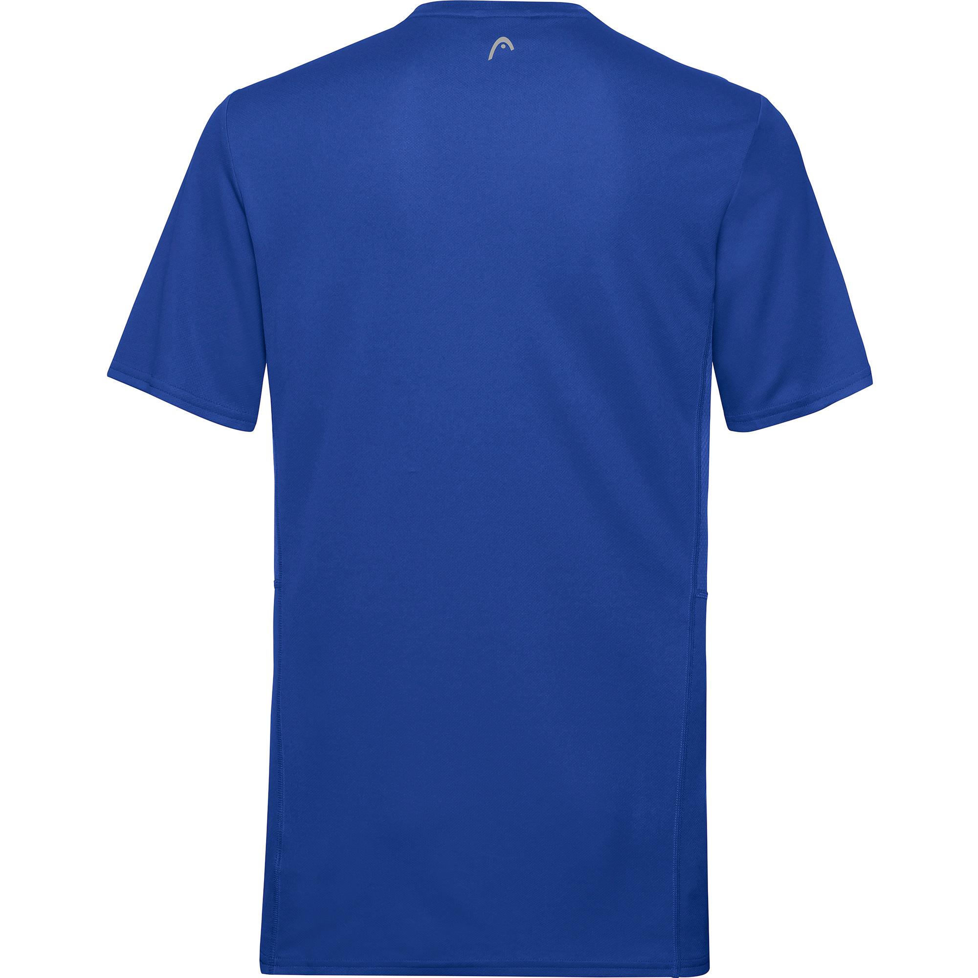Head Mens Club Tech T-Shirt - Royal Blue - Tennisnuts.com