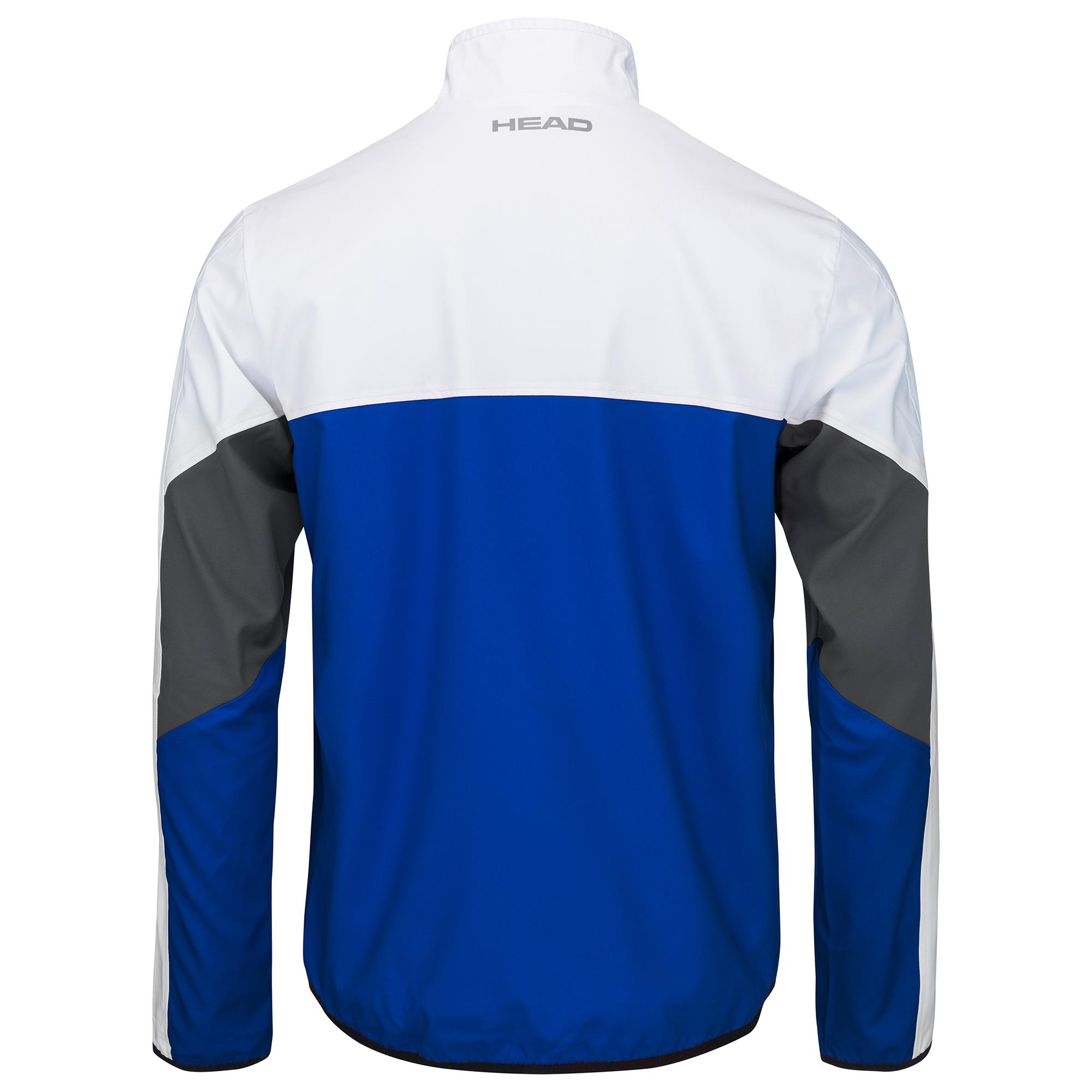 Head Mens Club Jacket Royal Blue/White