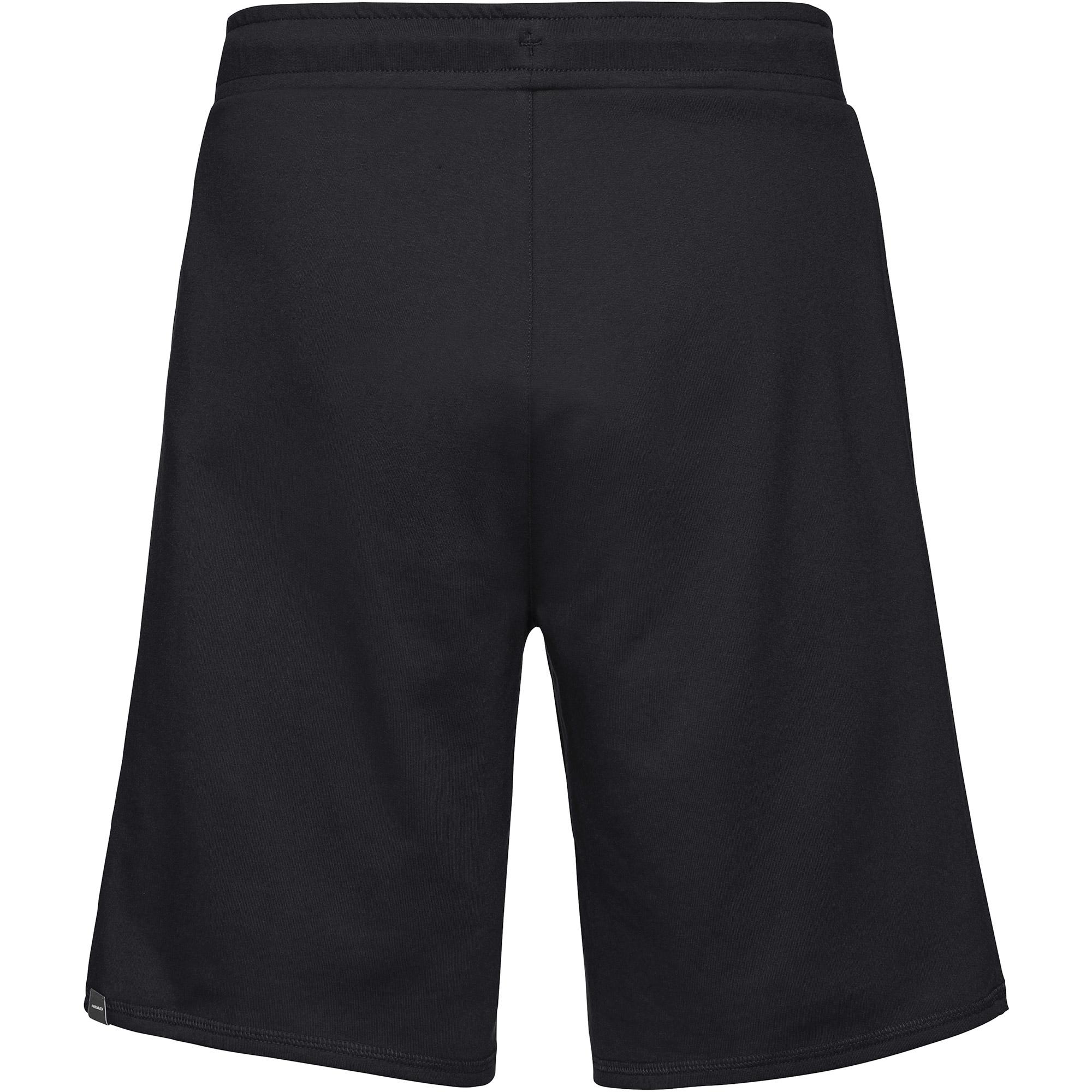 Head Mens Club Jacob Bermudas Shorts - Black - Tennisnuts.com