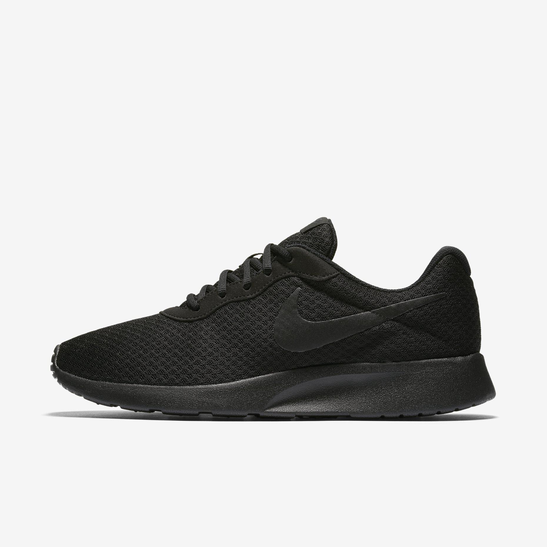 Nike Mens Tanjun Running Shoes - Black - Tennisnuts.com