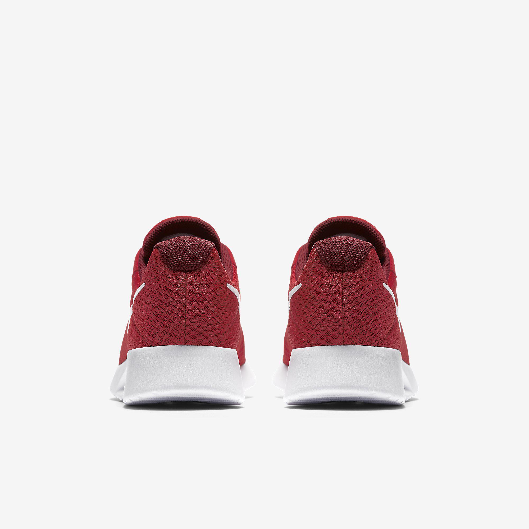 Nike Mens Tanjun Running Shoes - University Red/White - Tennisnuts.com