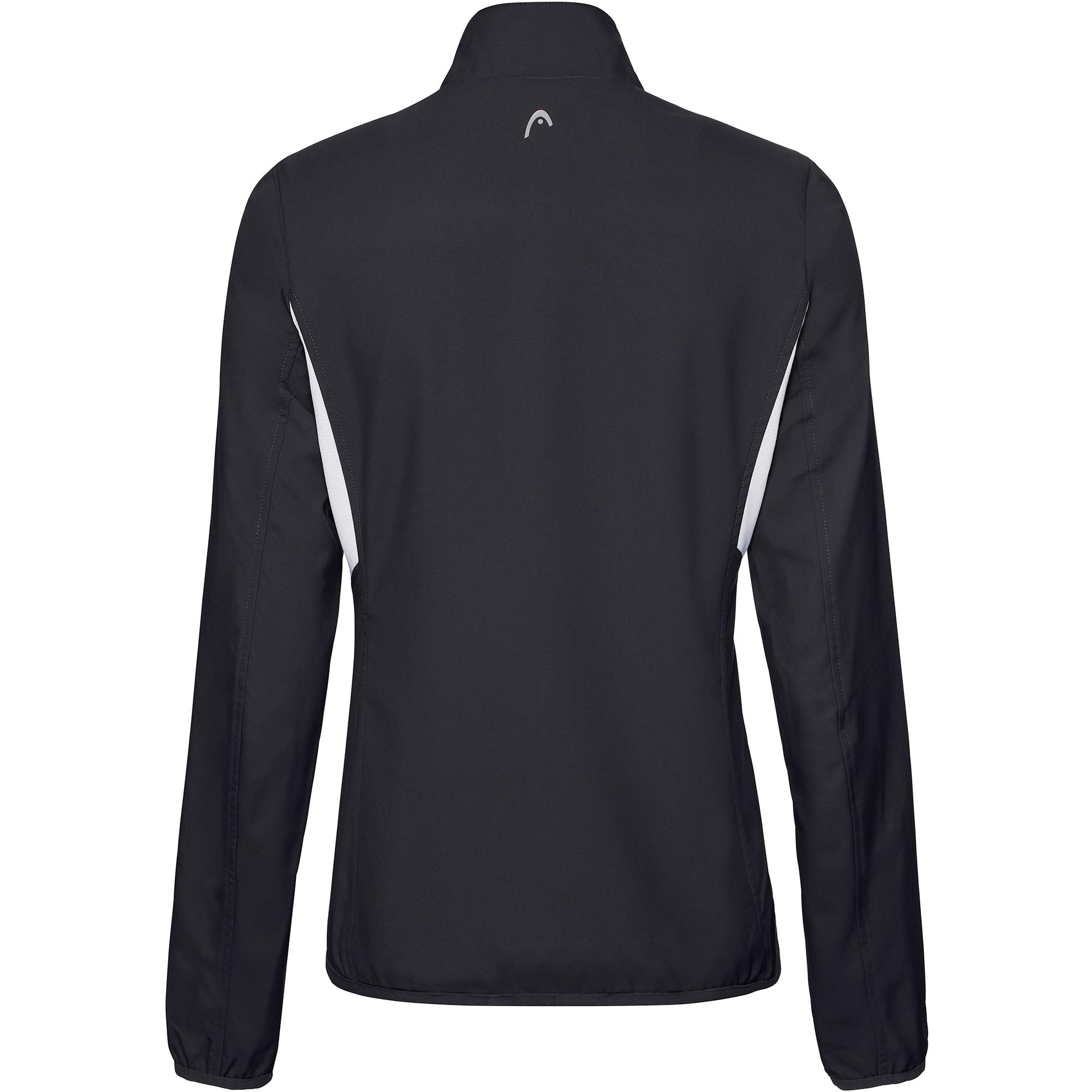 Head Womens Club Jacket - Black - Tennisnuts.com