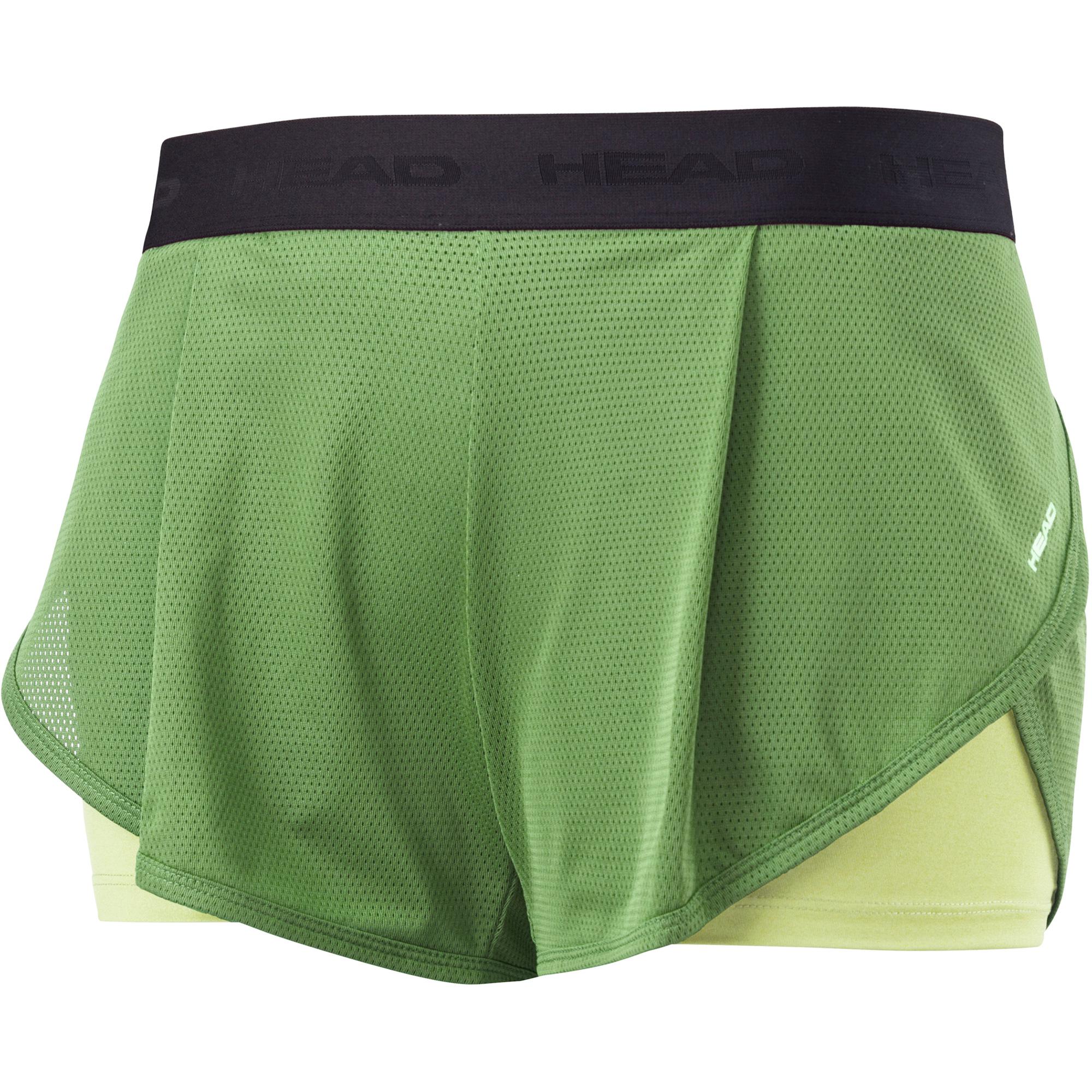 Head Womens Vision Shorts Light Green