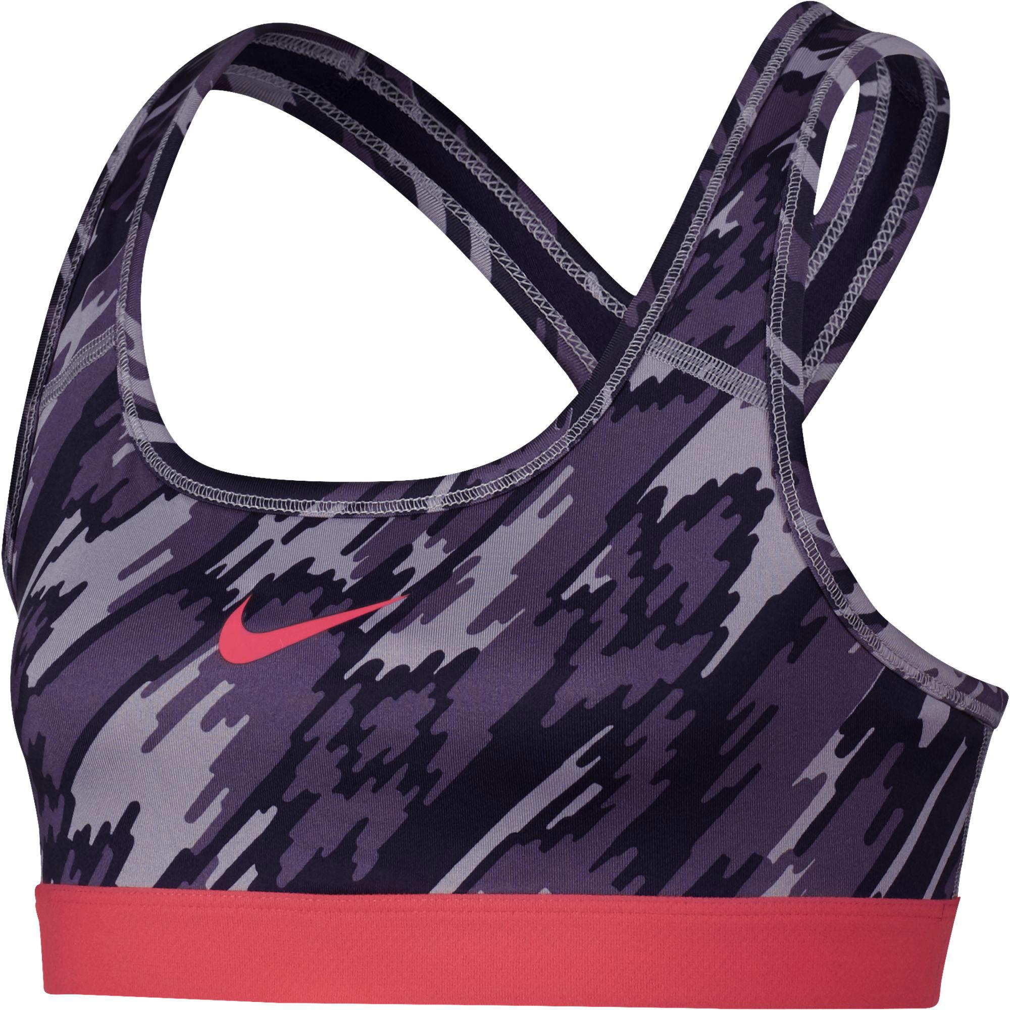 Nike Girls Pro Sports Bra - Purple - Tennisnuts.com