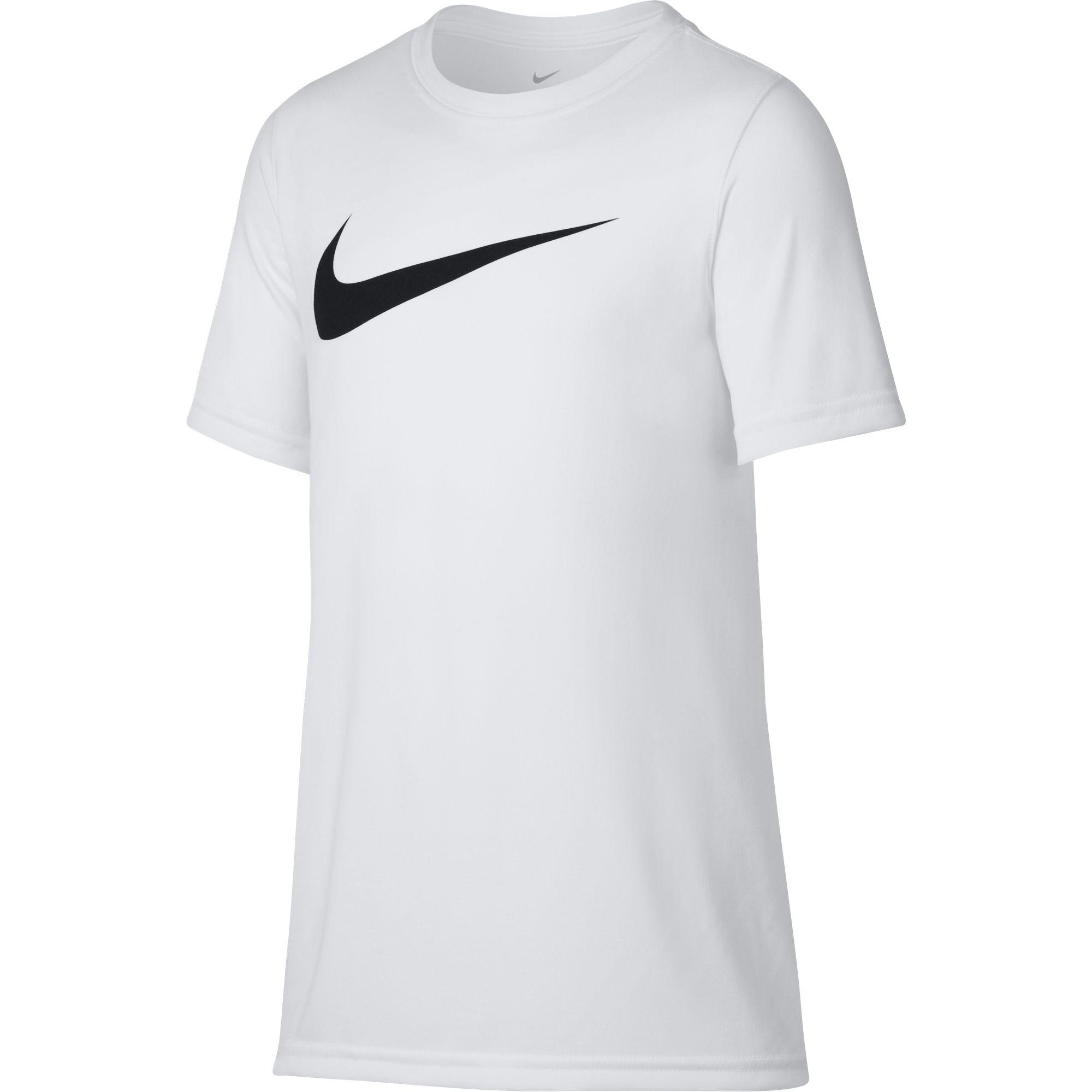 Nike Boys Dry Training T-Shirt - White - Tennisnuts.com