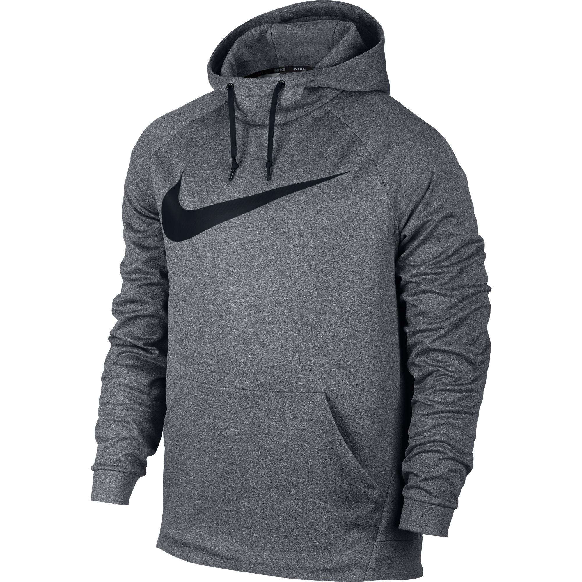 Nike Mens Therma Training Hoodie Grey