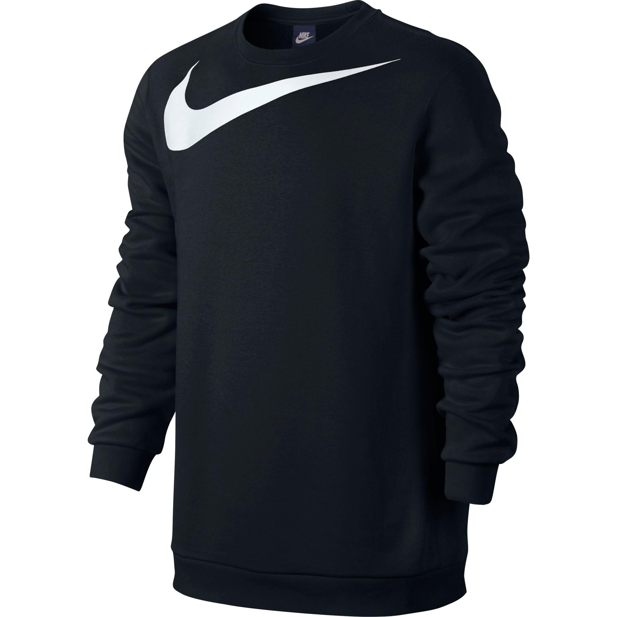 Черная кофта найк. Толстовка Nike Club Crew-Swoosh. Nike Club Swoosh Crew Sweatshirt. Найк Sportswear худи мужские. Толстовка мужская найк Спортсвеар.