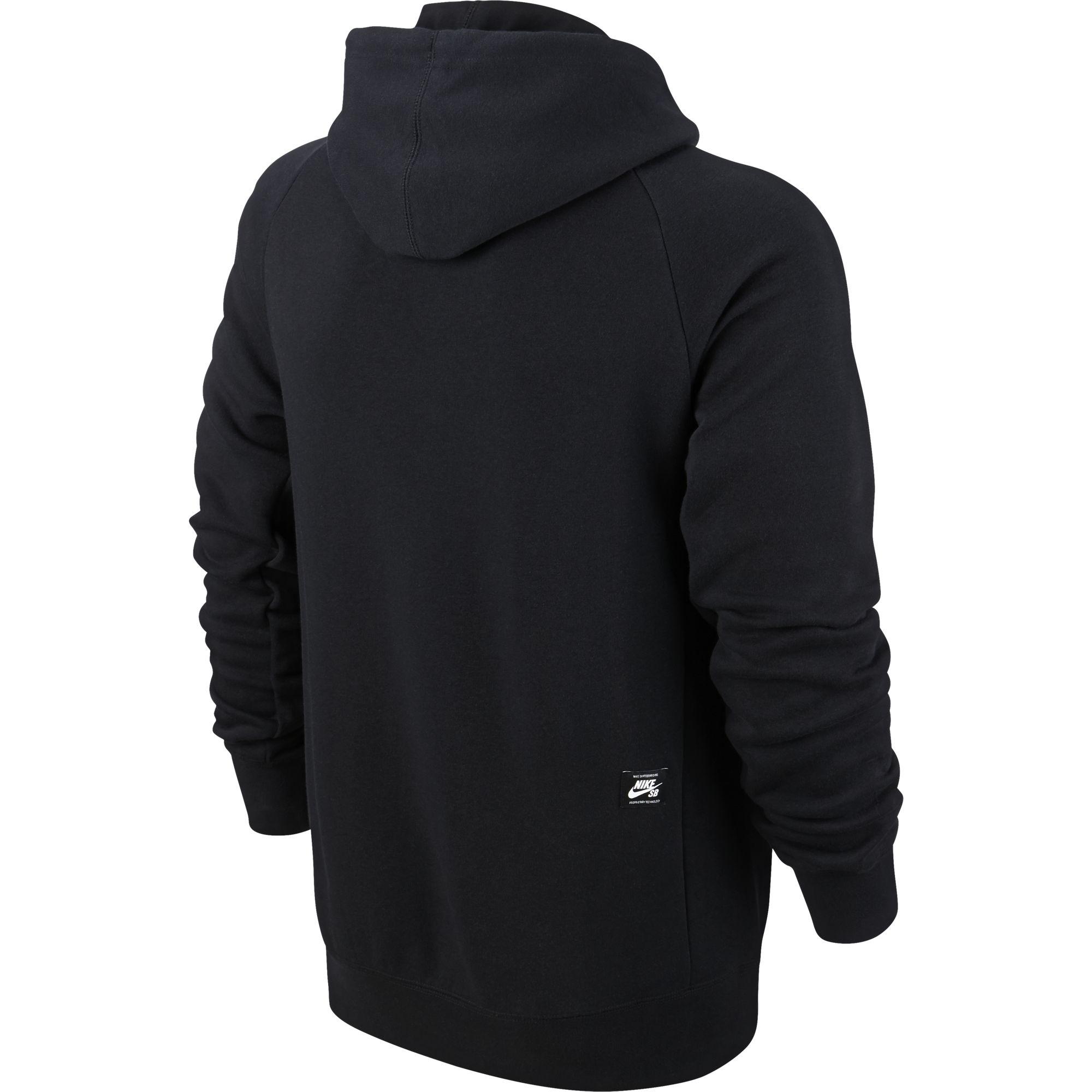 Nike Mens SB Icon Hoodie - Black - Tennisnuts.com