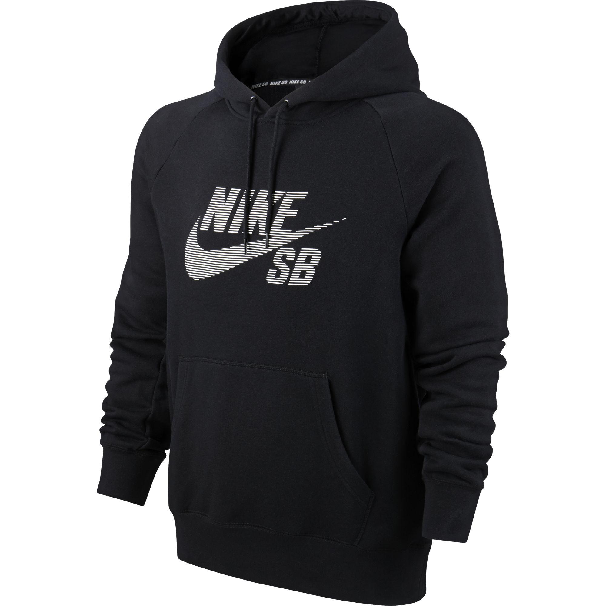 Nike Mens SB Icon Hoodie - Black - Tennisnuts.com