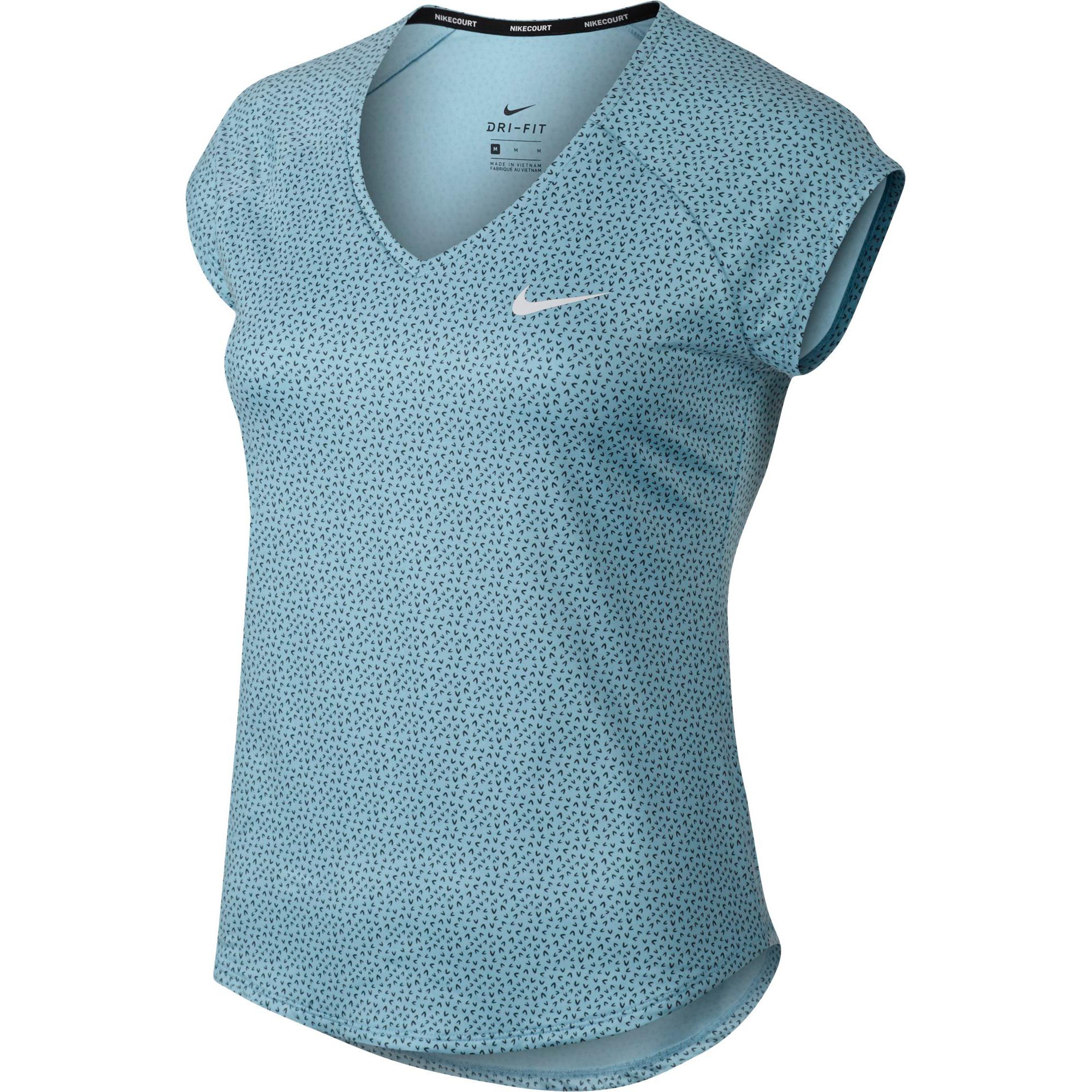 nike ladies tennis tops
