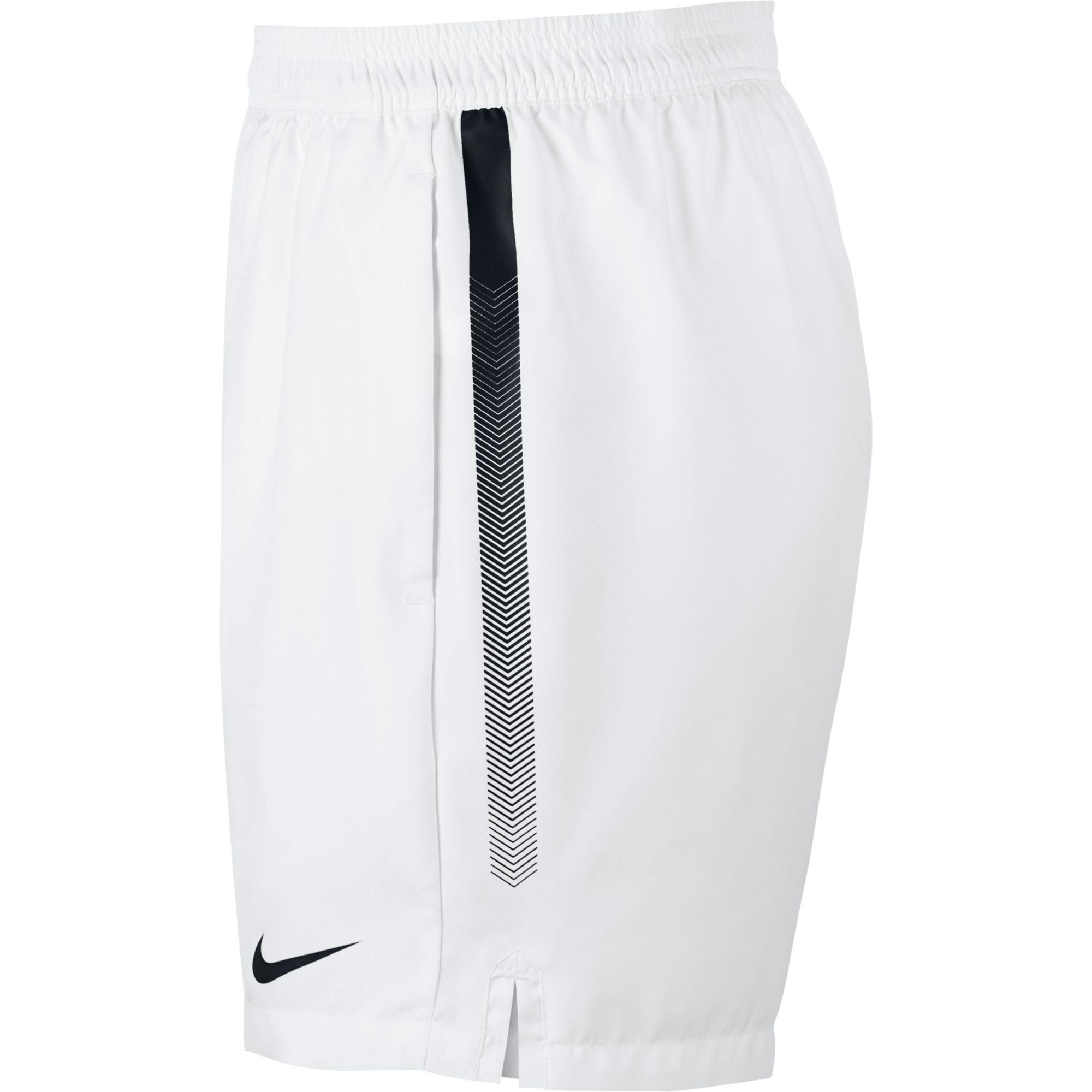 Nike Mens Dry 7 Inch Tennis Shorts White/Black