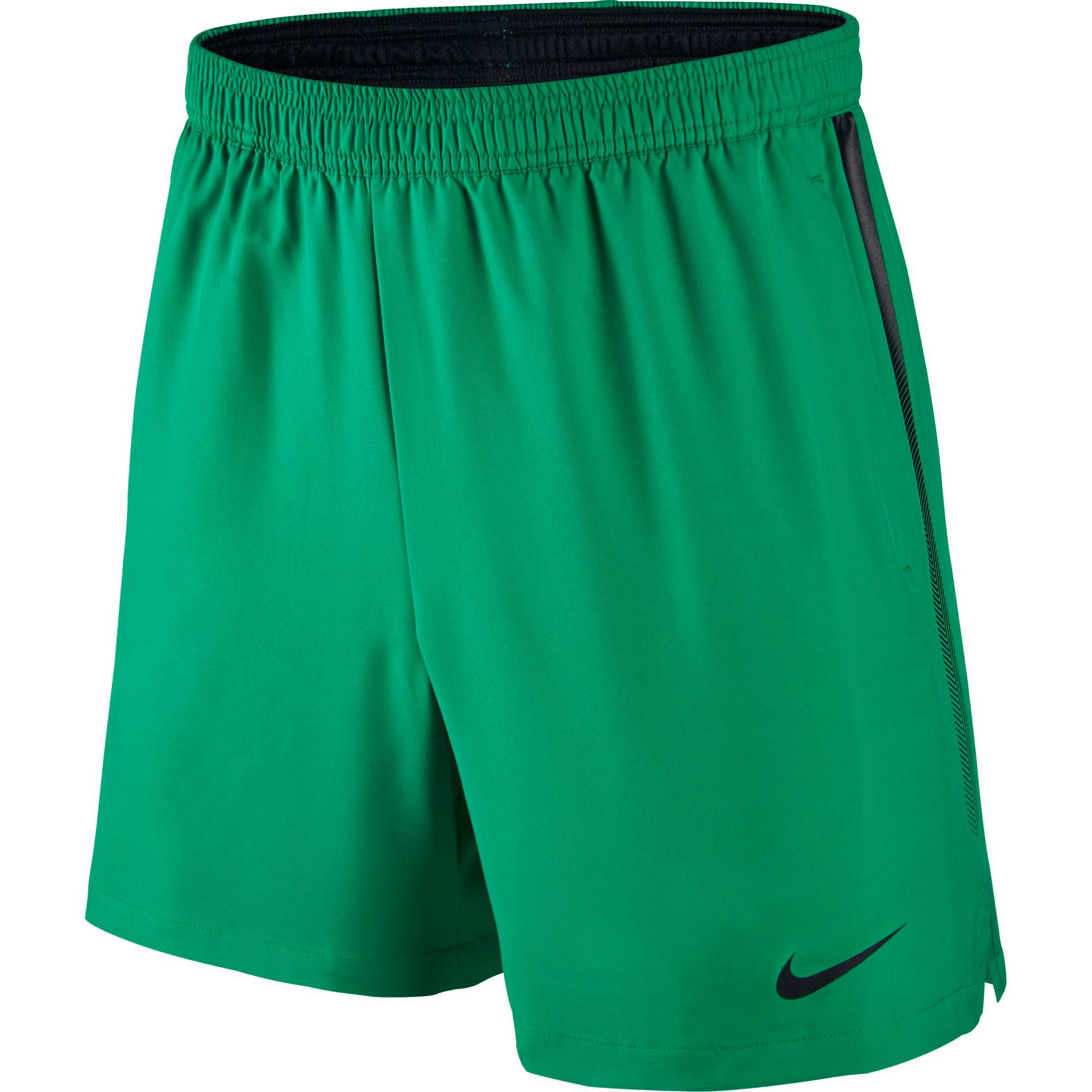 Nike Mens Dry 7 Inch Tennis Shorts - Stadium Green/Black - Tennisnuts.com