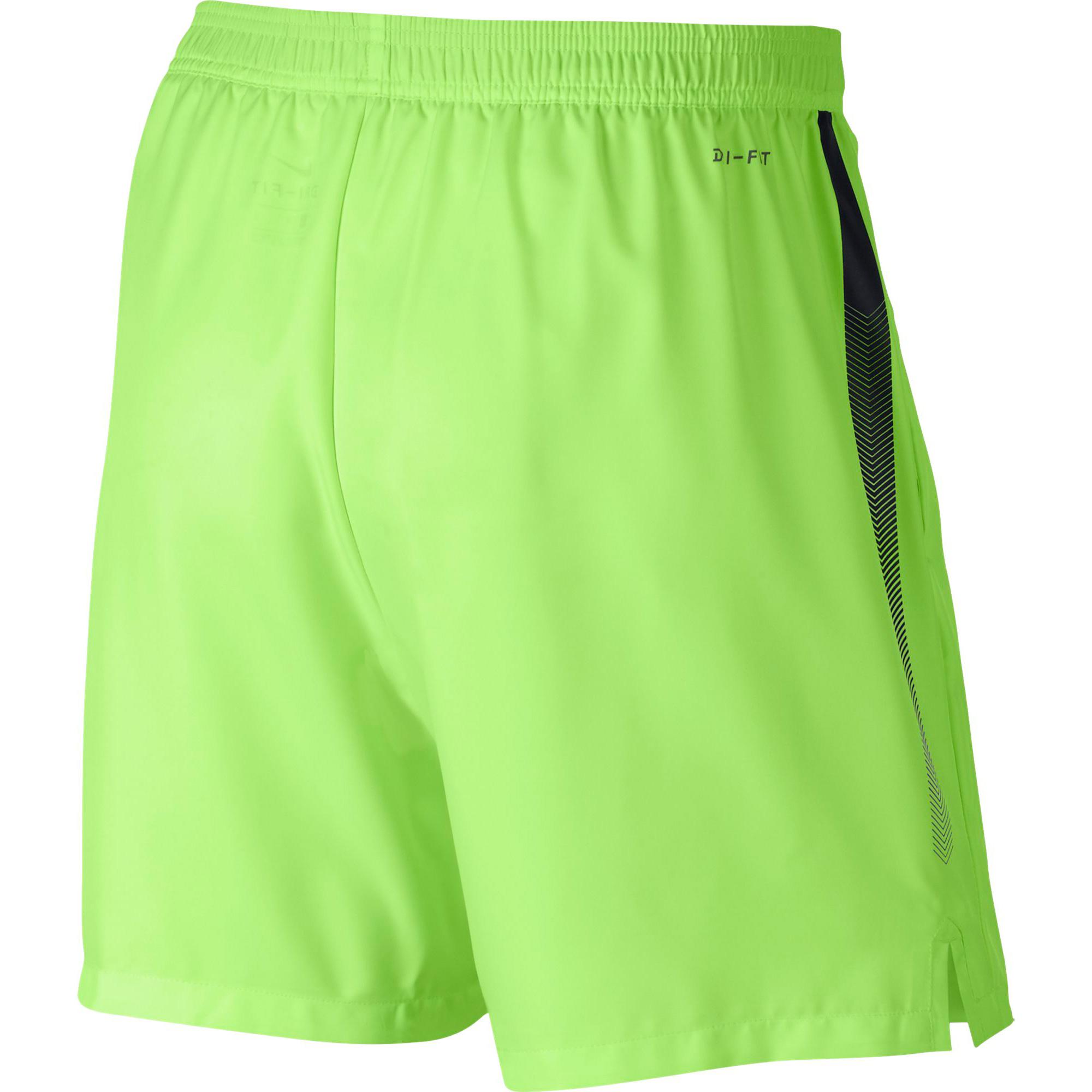 Nike Mens Dry 7 Inch Tennis Shorts - Ghost Green/Black - Tennisnuts.com