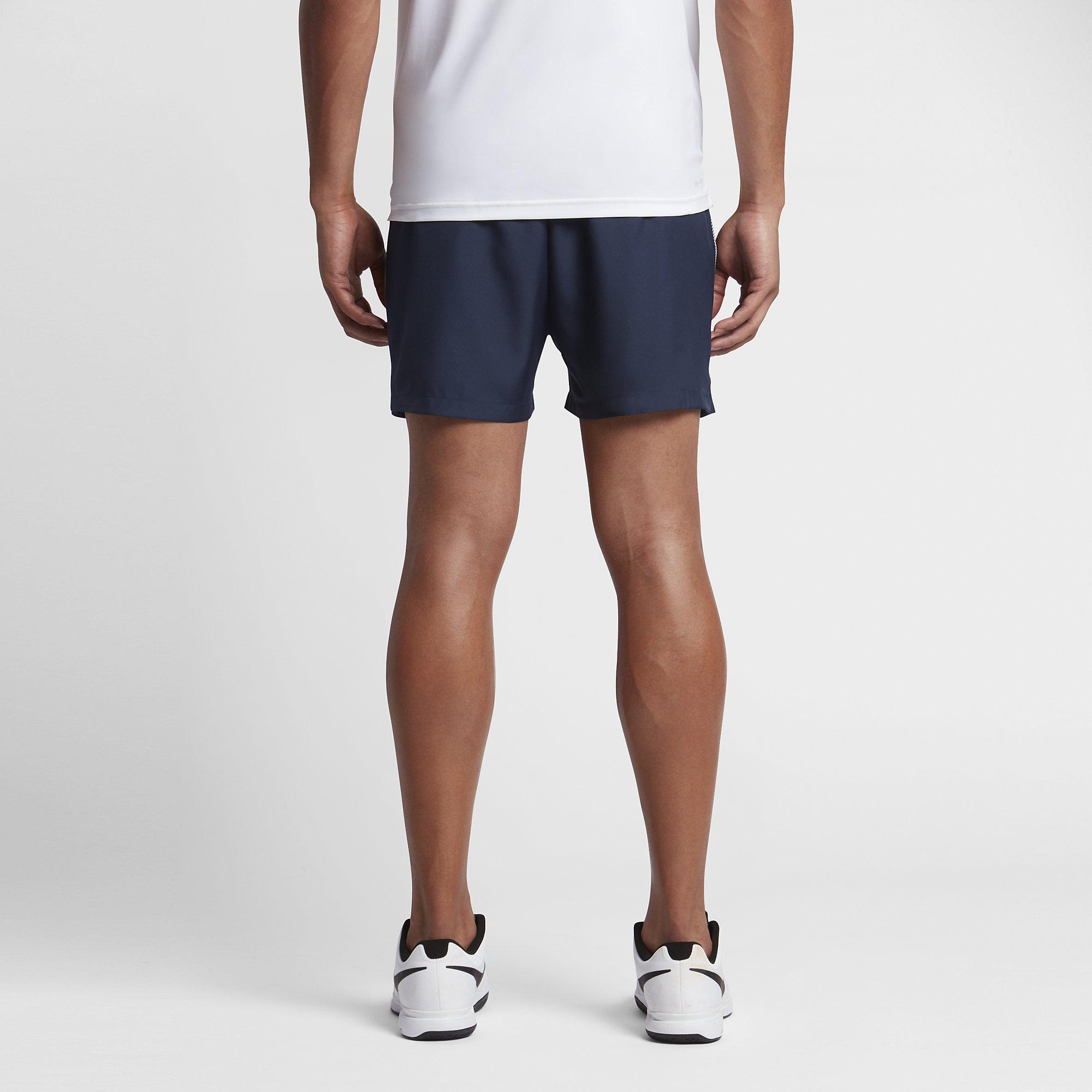 Nike Mens Dry 7 Inch Tennis Shorts Midnight Navy
