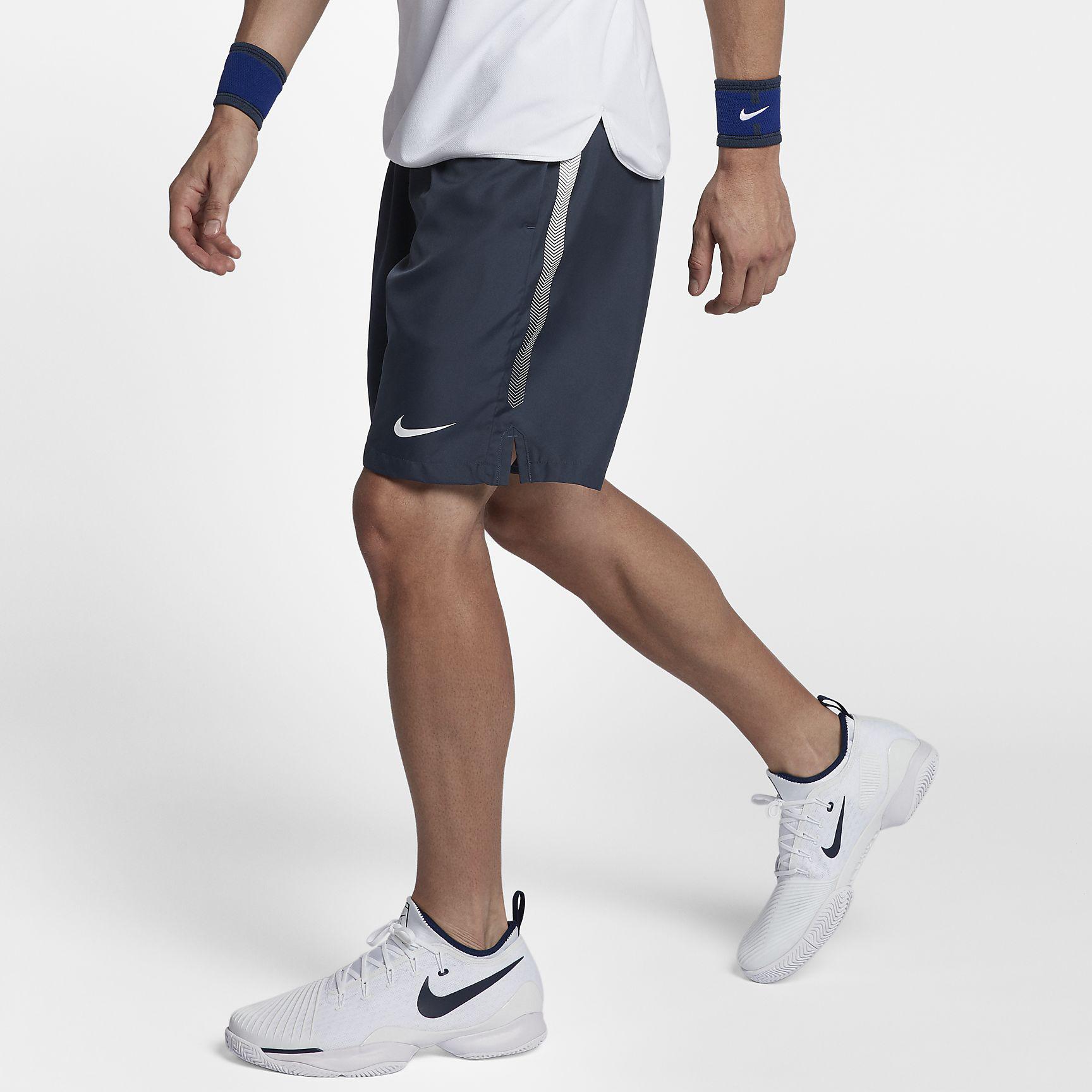 Шорты Nike бело синие Dri Fit